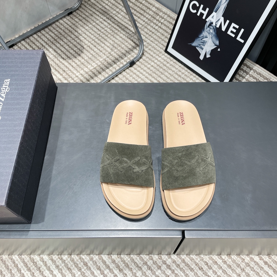 Zegna 2025 Spring/Summer Leather Shoes: Light, Lazy, and Stylish Collection - 图片 1