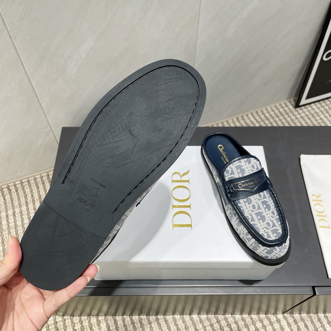 Dior Paris Loafers Women's Mules, Casual Slip-Ons, Designer Fashion 10 i1746424852 7660 1