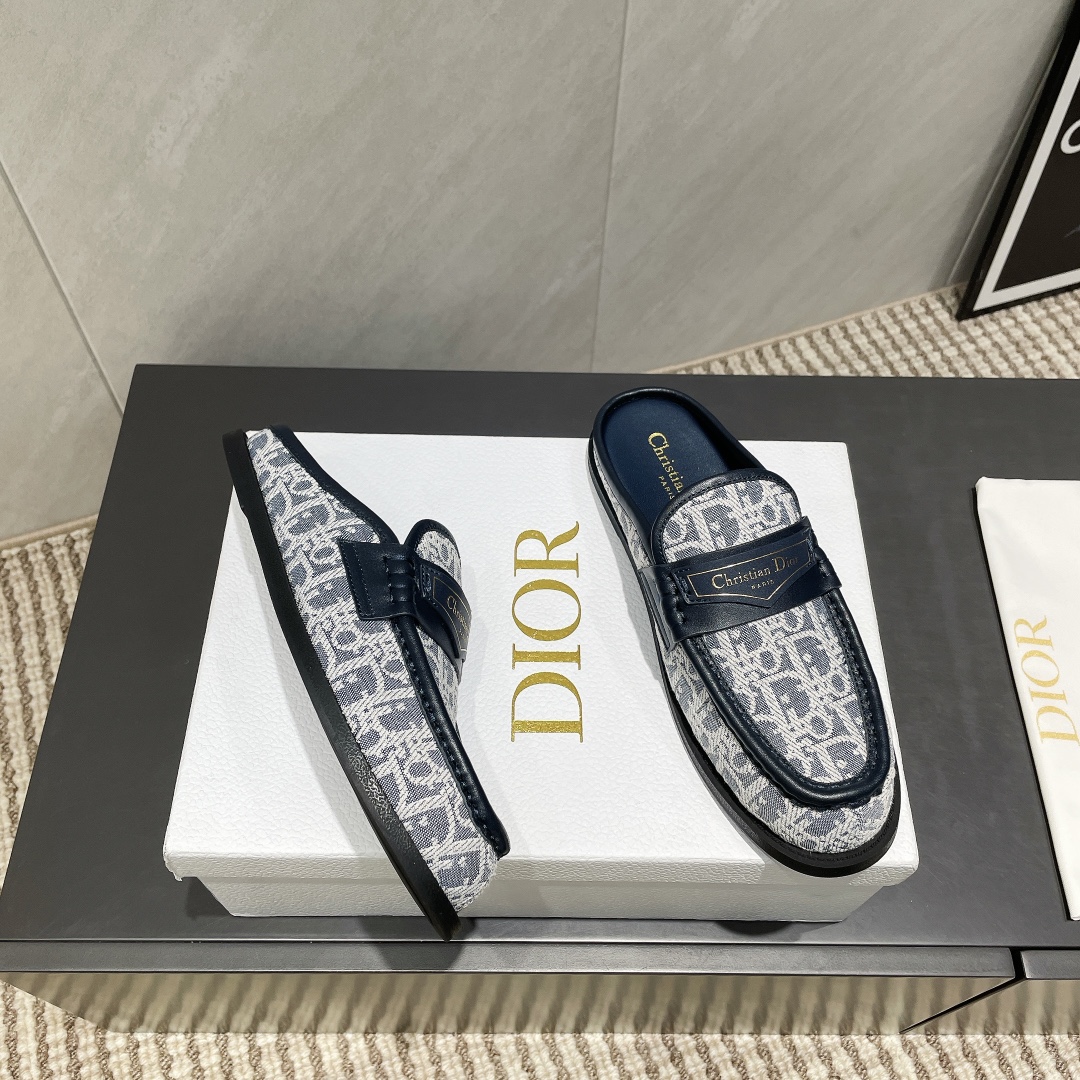 Dior Paris Loafers Women's Mules, Casual Slip-Ons, Designer Fashion 7 i1746424852 7660 2