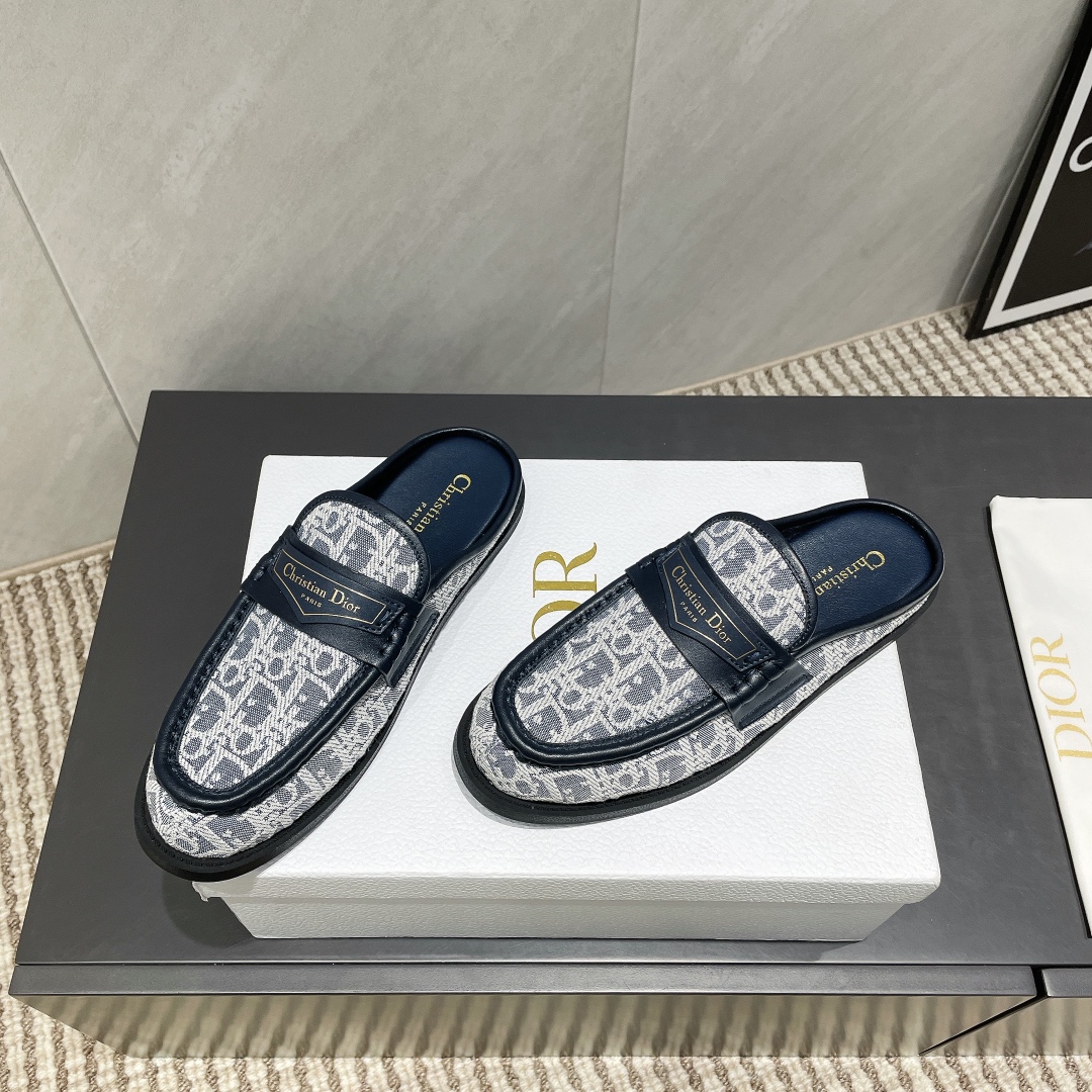 Dior Paris Loafers Women's Mules, Casual Slip-Ons, Designer Fashion 5 i1746424852 8357 7