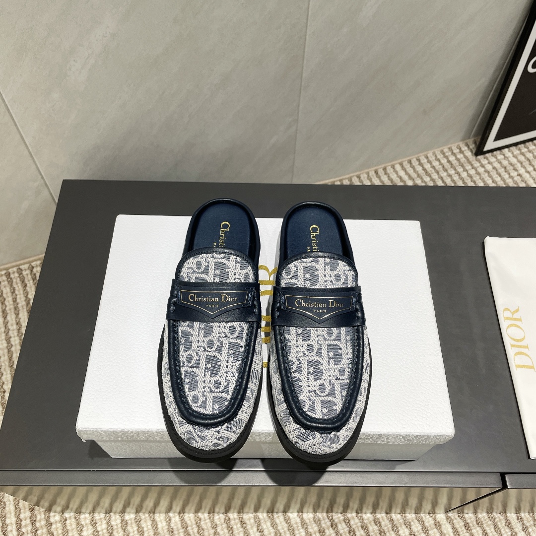 Dior Paris Loafers Women's Mules, Casual Slip-Ons, Designer Fashion 3 i1746424852 9600 0