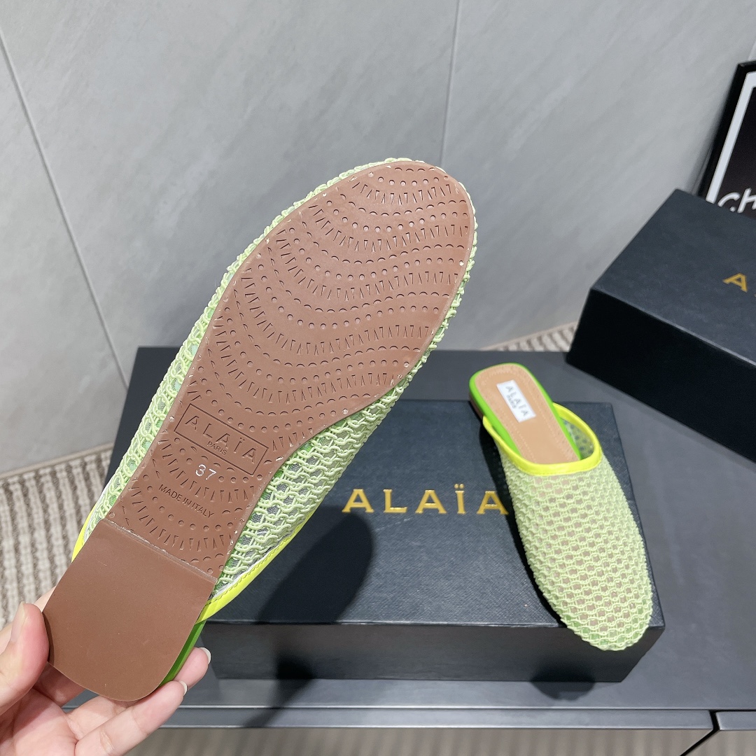 Alaïa Spring 2025 Mesh Mules - Elevate Your Style with Comfort and Elegance 10 i1746686202 2170 2