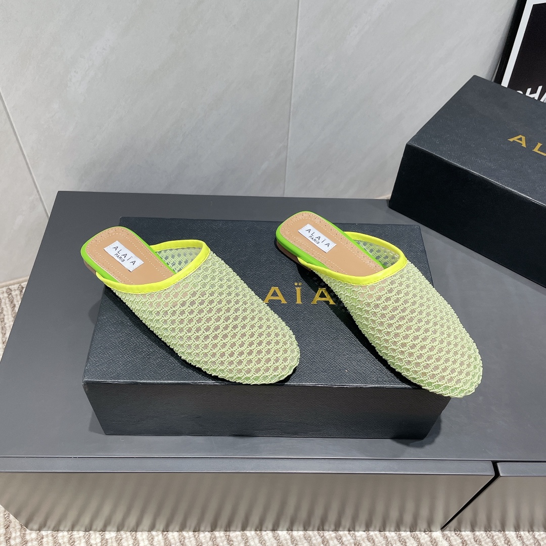 Alaïa Spring 2025 Mesh Mules - Elevate Your Style with Comfort and Elegance 4 i1746686202 2733 0