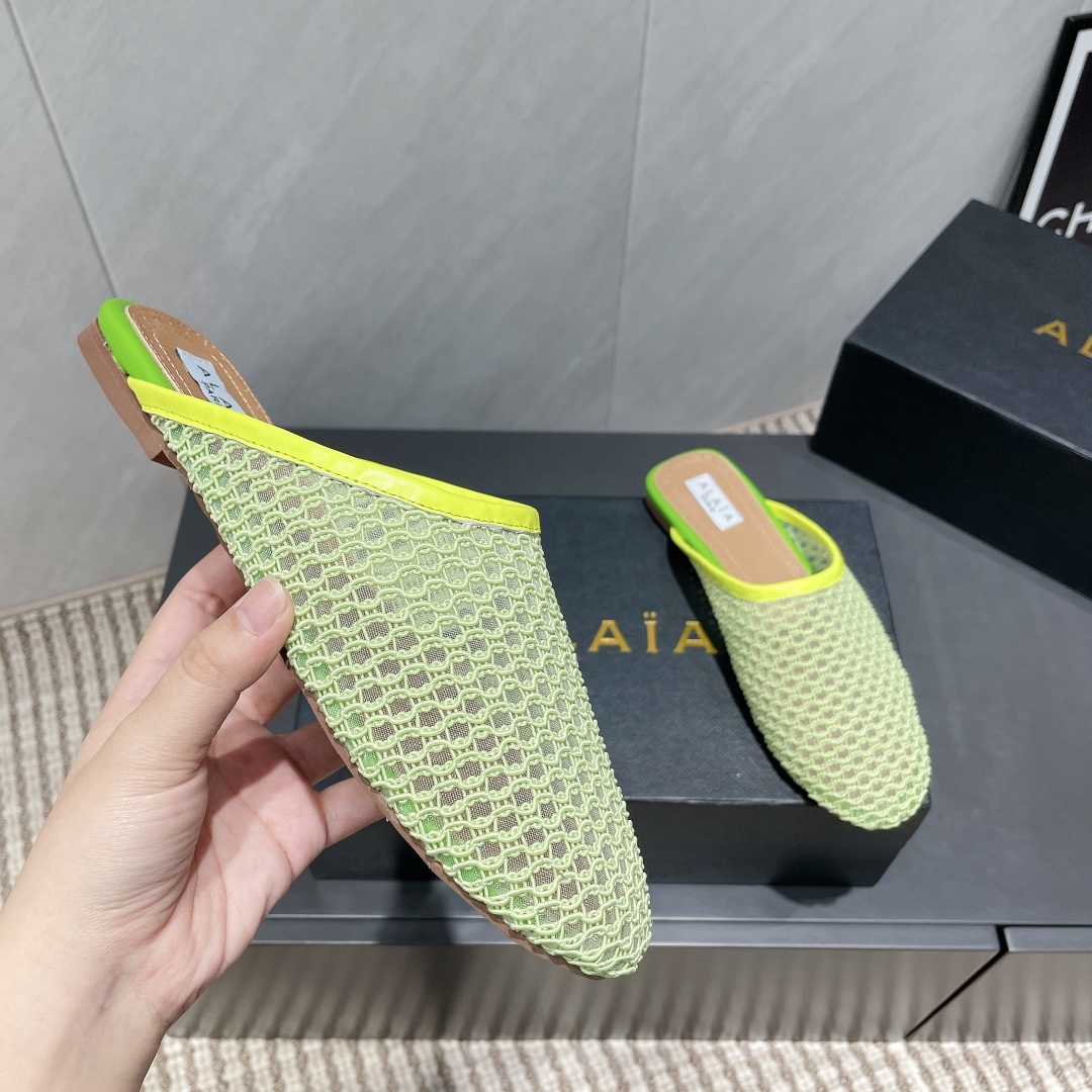 Alaïa Spring 2025 Mesh Mules - Elevate Your Style with Comfort and Elegance 2 i1746686202 3218 6
