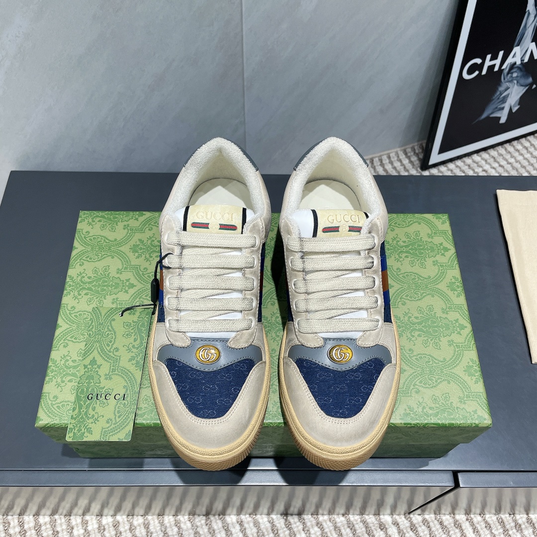 NO:402437,: Women's men's size 'Top Version' [Couple's Small Dirty Shoes] G Home Gucci Small Dirty Shoes Full Series Upgrade Long-term Production GG Gucci Series Old Casual Dirty Shoes Showcase ZP Development Pure Original Version... Metal Double G Crystal Cylindrical Mark... Gucc Original Pattern Webbing... Upper Stain Color Cowhide Staining Classic Double G Cloth Fabric: Customized Cowhide Customized Original Letter Cloth Full Oil Edge Seal Inner: Customized Original Towel Cloth, Delicate Soft, More Comfortable and Breathable Foot: Cowhide Latex Injection Molding, Private Moulded Steel Printing Outsole: Original Open-die Two-color TPU Sole (Lower Layer, Narrow Upper Layer) Packaging: Original Aircraft Box Packaging Size: 35-44 (Female 34.41.42 Male 38.45.46 Customized No Returns and Exchanges)  Color: Official website synchronous update, casual shoes/sports shoes, gucci, gucci, gucci, gucci, gucci, sneakers, cowhide19860909:女男码《顶级版本》【情侣款小脏鞋】 G家古驰小脏鞋全系列升级 长期做货 GG古奇系列做旧休闲小脏鞋走秀款 ZP开发纯原版本……金属双G水晶圆柱形标……Gucc原版纹织带……鞋面擦色牛皮磨砂拼接经典双G布 面料:定制牛皮定制原版字母布料全油边封口工艺 内里:定制原版毛巾布里,细腻柔软更舒适透气 垫脚:牛皮乳胶注塑一体,私模钢印  大底:原版开模双色TPU大底(下层宽,上层窄) 包装:原版飞机盒包装 码数:35-44（女34.41.42男38.45.46定制不退换） 颜色:官网同步更新,休闲鞋/运动鞋,gucci,gucci,gucci,sneakers,cowhide,Women's Shoes