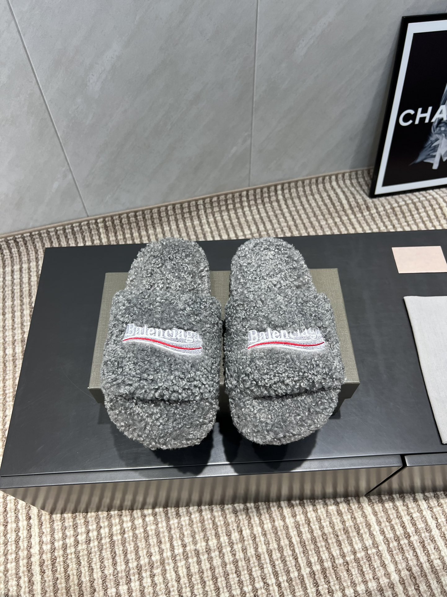 Balenciaga Pantuflas de Lana para Parejas - Comodidad y Estilo Exclusivo
