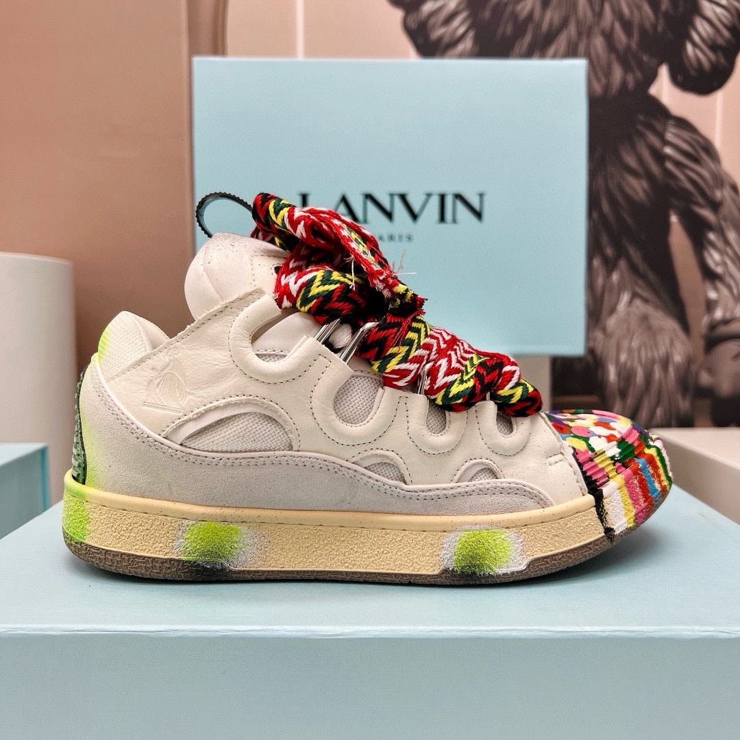 Lanvin Curb Sneakers