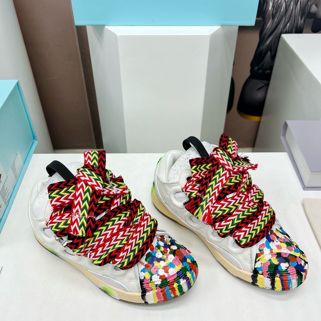 Lanvin Curb Sneakers