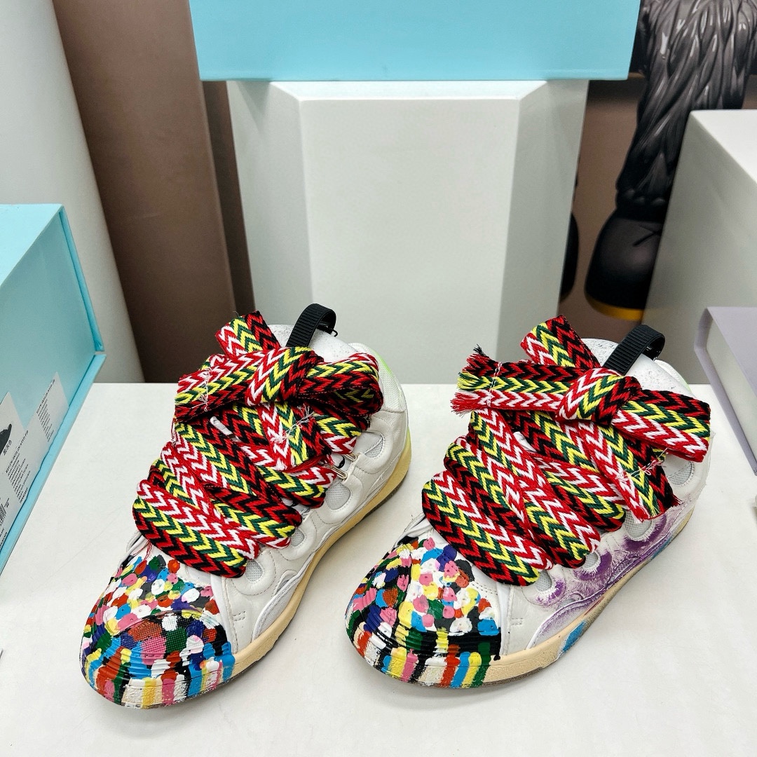 Lanvin Curb Sneakers