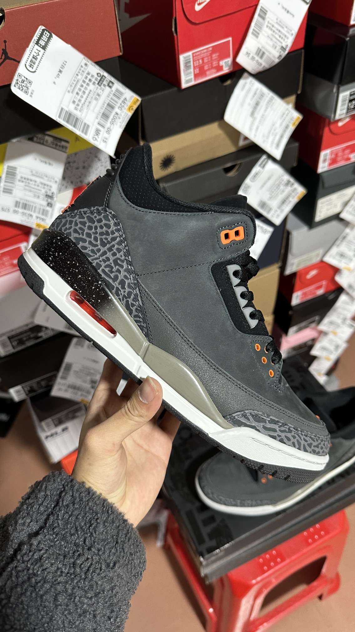 aj3恐惧纯原️顶级最强好货特价尺码40.5-48.5️45.5