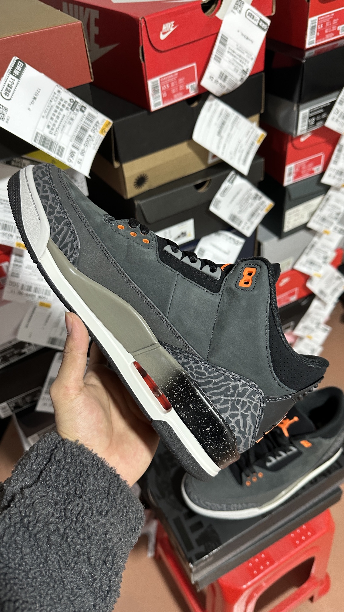 aj3恐惧纯原️顶级最强好货特价尺码40.5-48.5️45.5