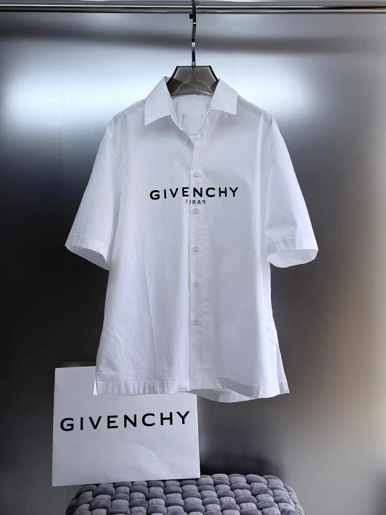 NO:821149,G V C 26/S S Phantom shirt S M L19860909G V C 26/S S幻影衬衫 S M L X L齐码现货,纪梵希-服装,givenchy,shirts,,Women's clothing