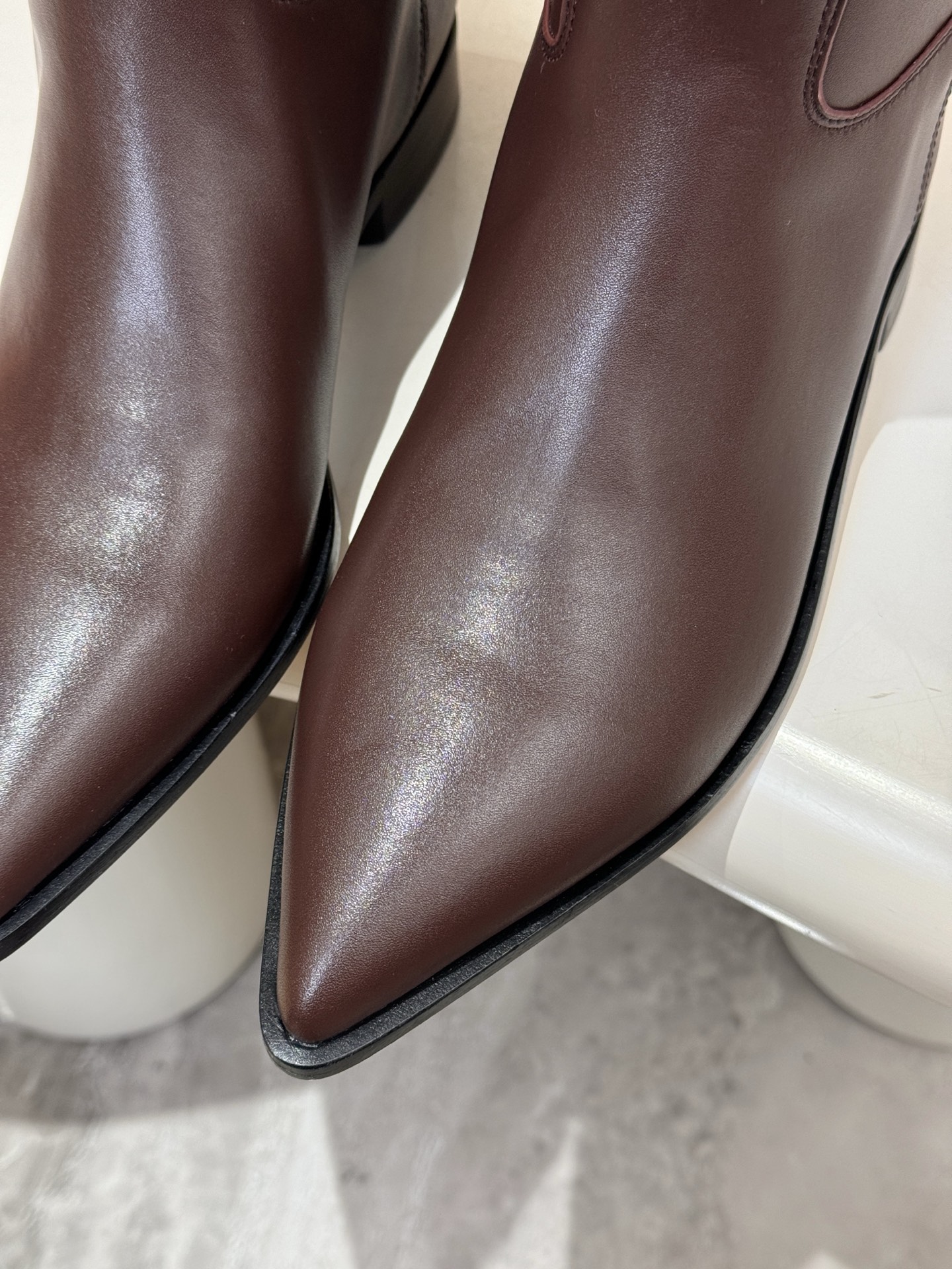 HERMES Brown Story Boots