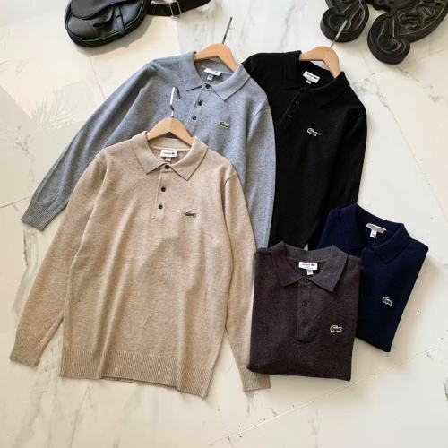 Lacoste Men's Long Sleeve Casual Polo Shirt Knitted Pullover Sweater 5 Lacoste Men's Long Sleeve Casual Polo Shirt Knitted Pullover Sweater