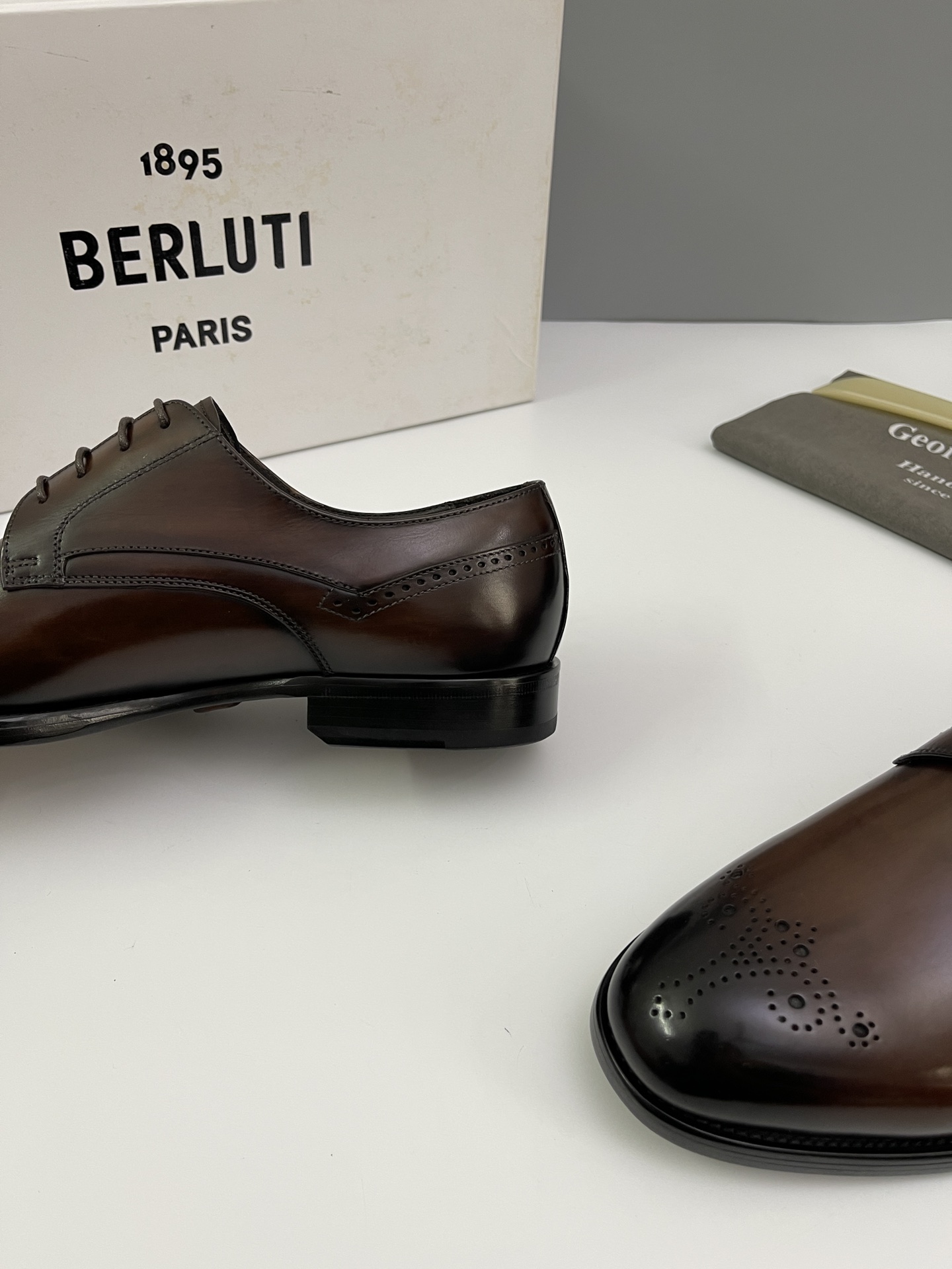 Berlut* Bruti nuevos zapatos formales de los hombres coloreados a mano envío Selección de alta calid