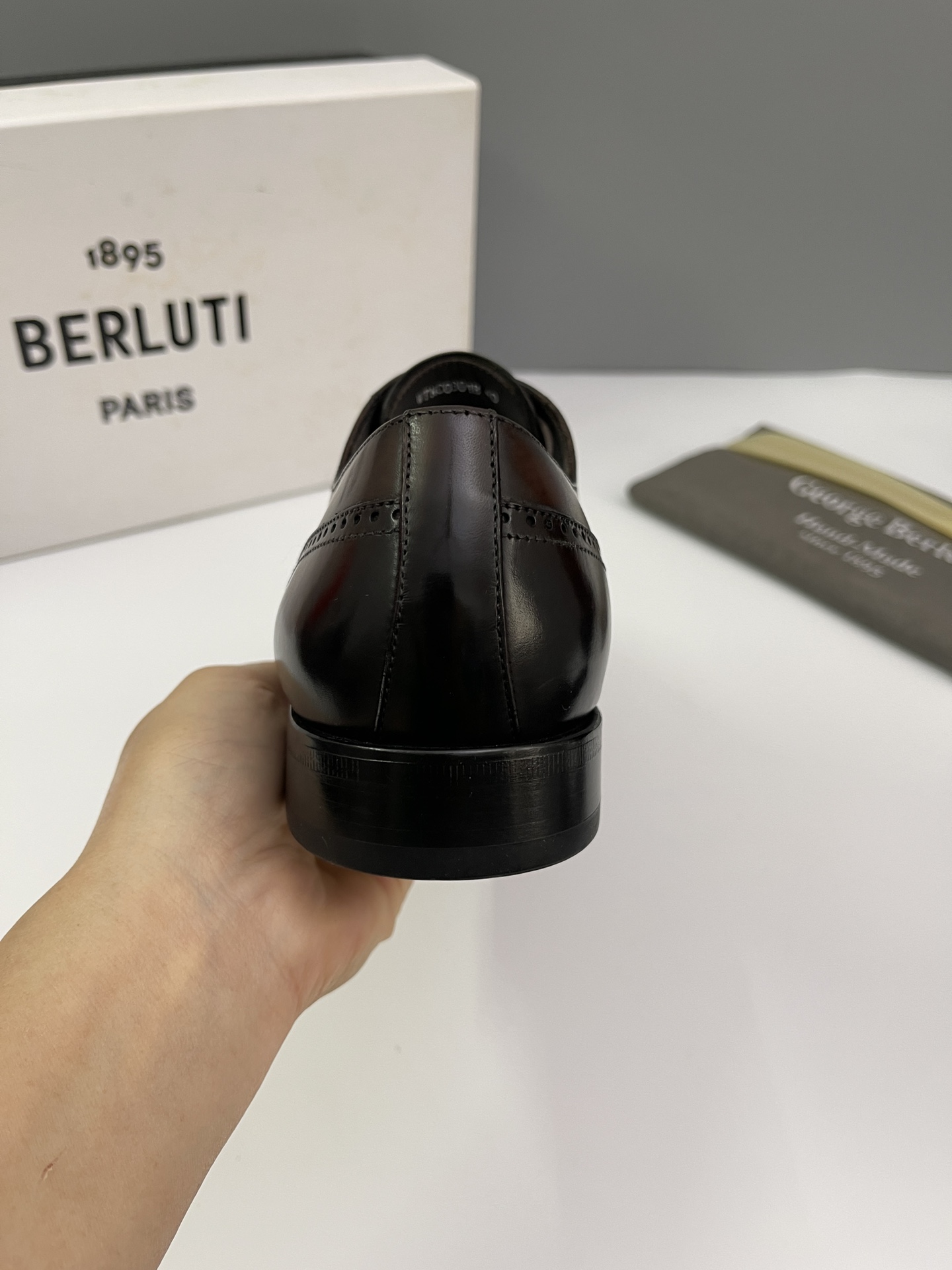 Berlut* Bruti nuevos zapatos formales de los hombres coloreados a mano envío Selección de alta calid