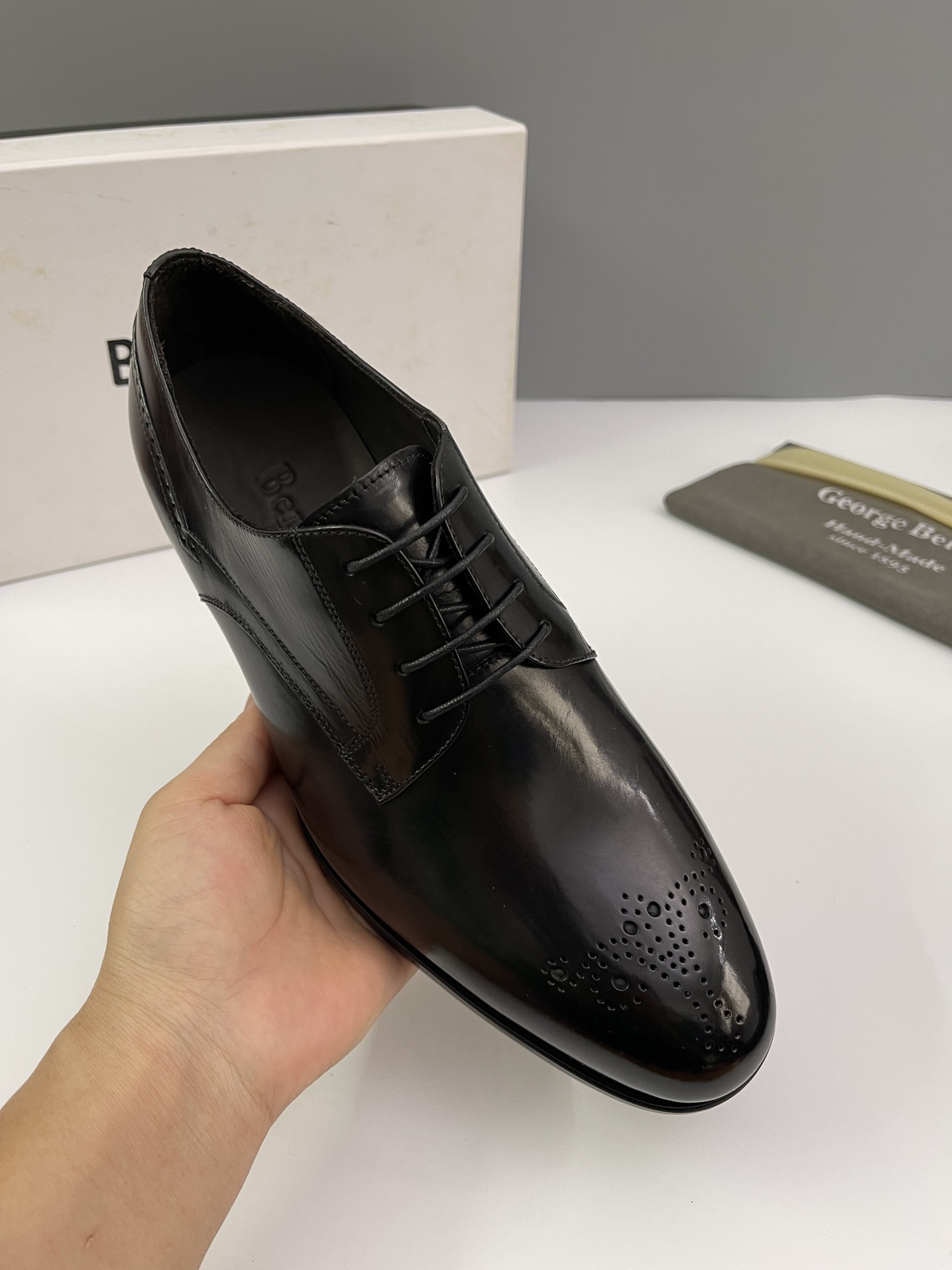 Berlut* Bruti nuevos zapatos formales de los hombres coloreados a mano envío Selección de alta calid
