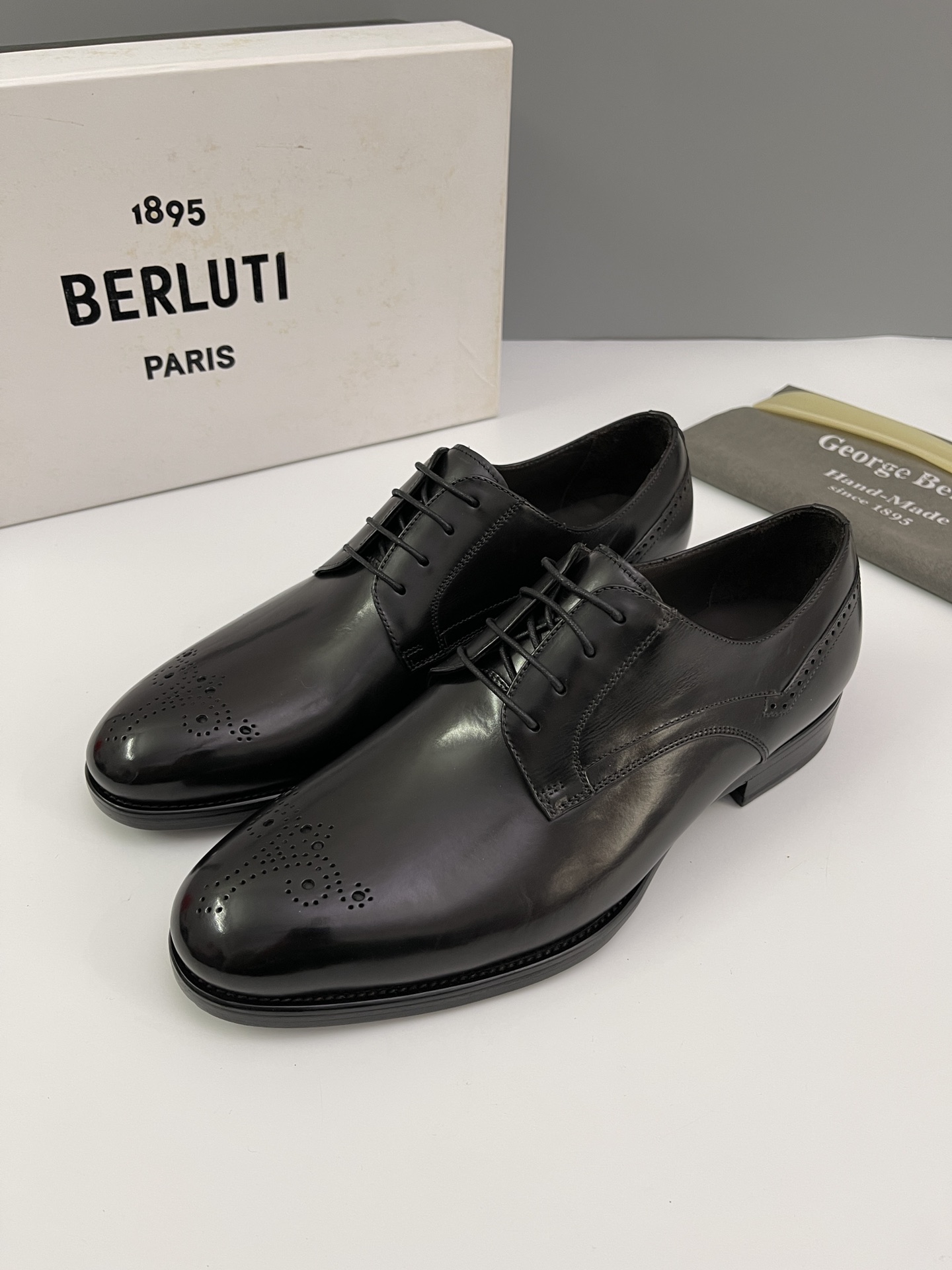 Berlut* Bruti nuevos zapatos formales de los hombres coloreados a mano envío Selección de alta calid