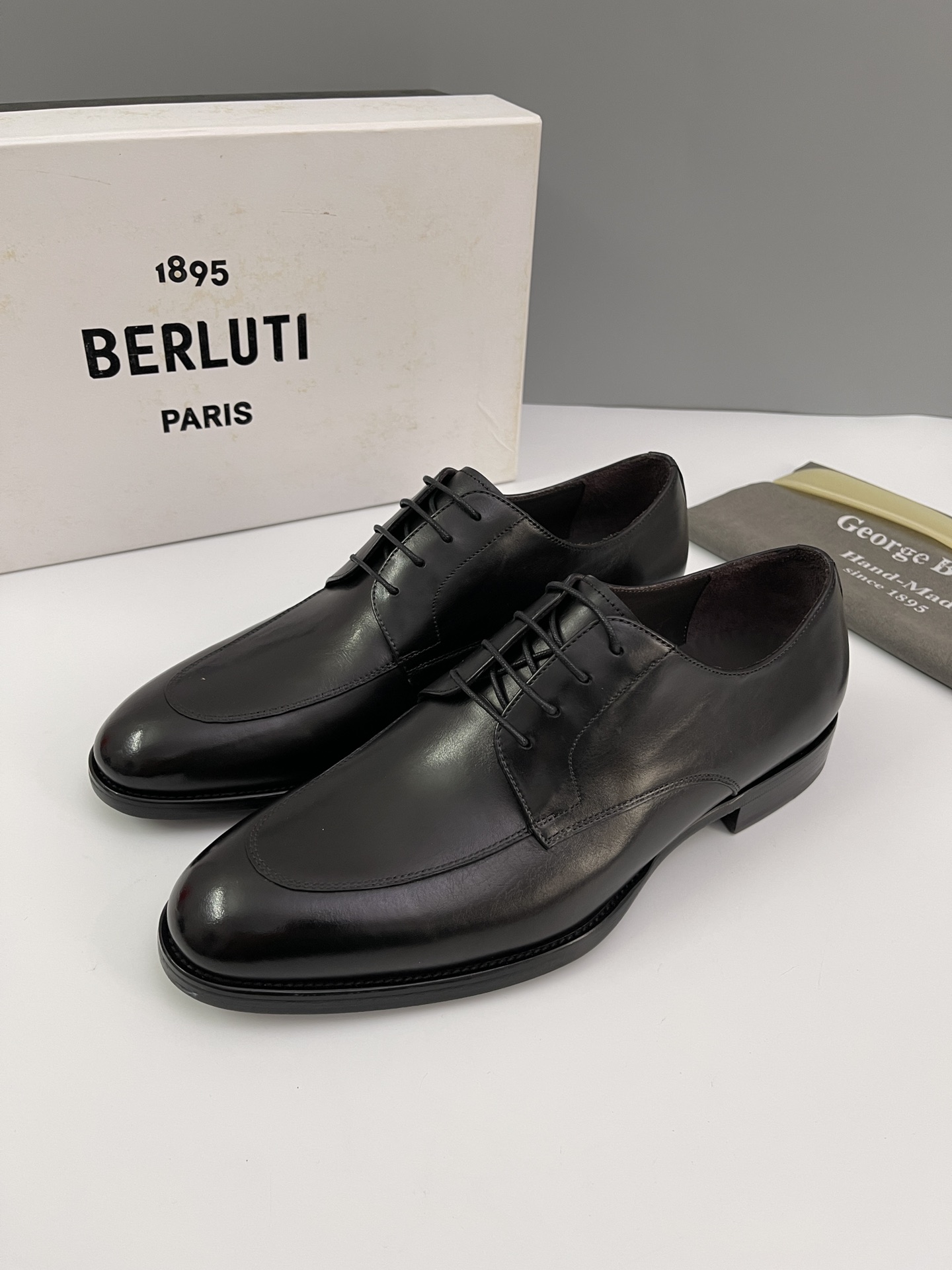 Berlut* Bruti nuevos zapatos formales de los hombres coloreados a mano envío Selección de alta calid