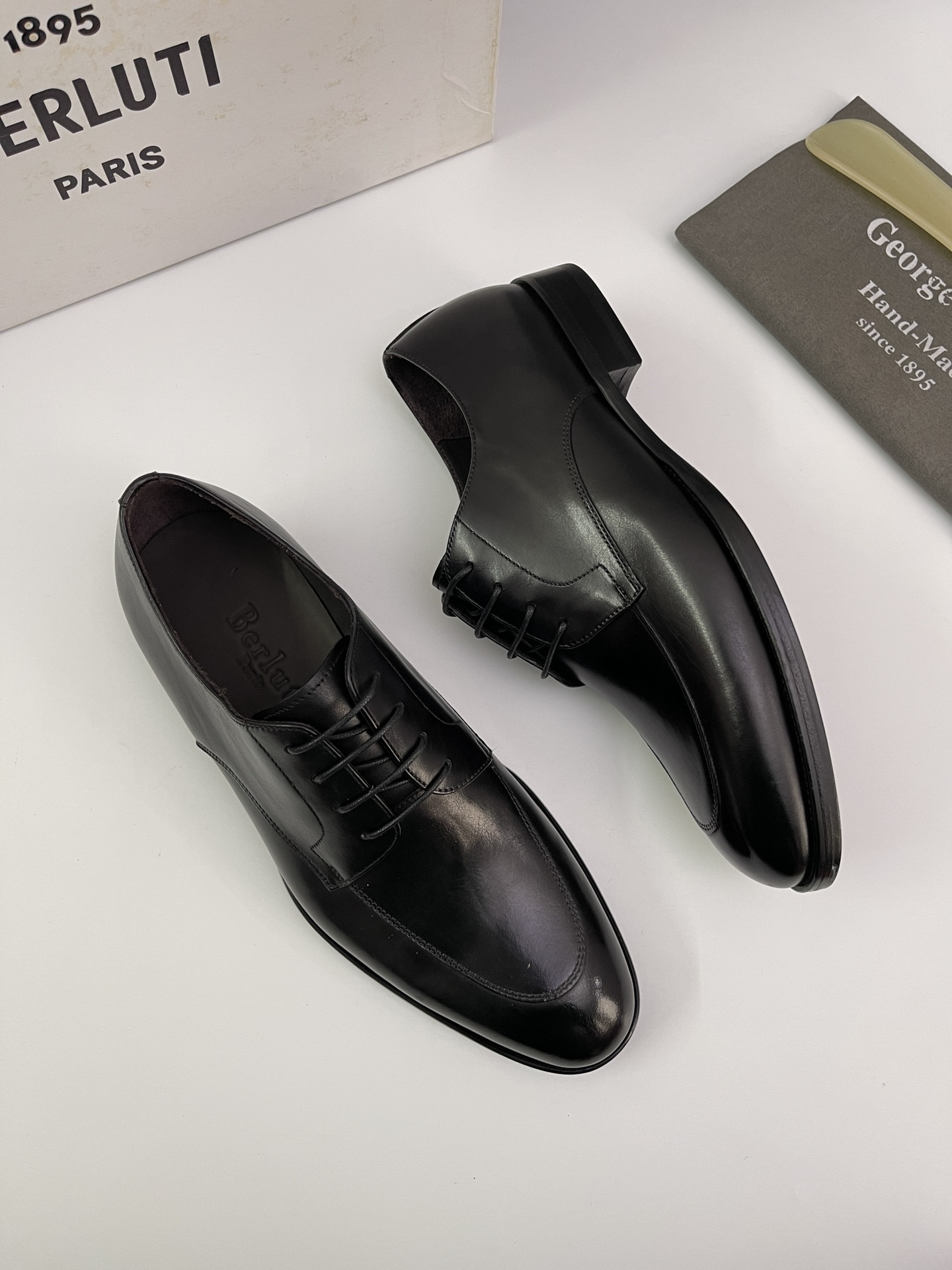 Berlut* Bruti nuevos zapatos formales de los hombres coloreados a mano envío Selección de alta calid