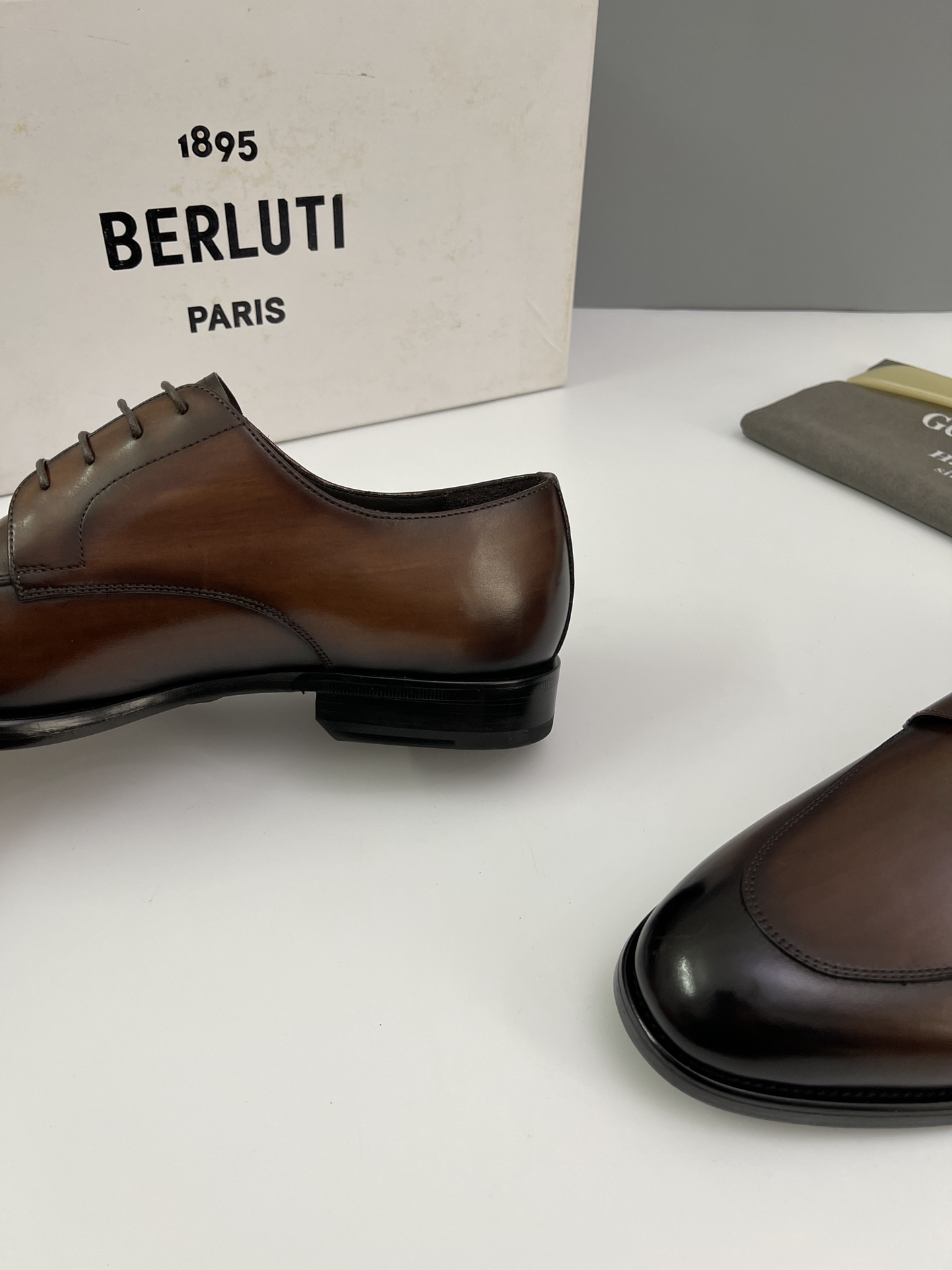 Berlut* Bruti nuevos zapatos formales de los hombres coloreados a mano envío Selección de alta calid