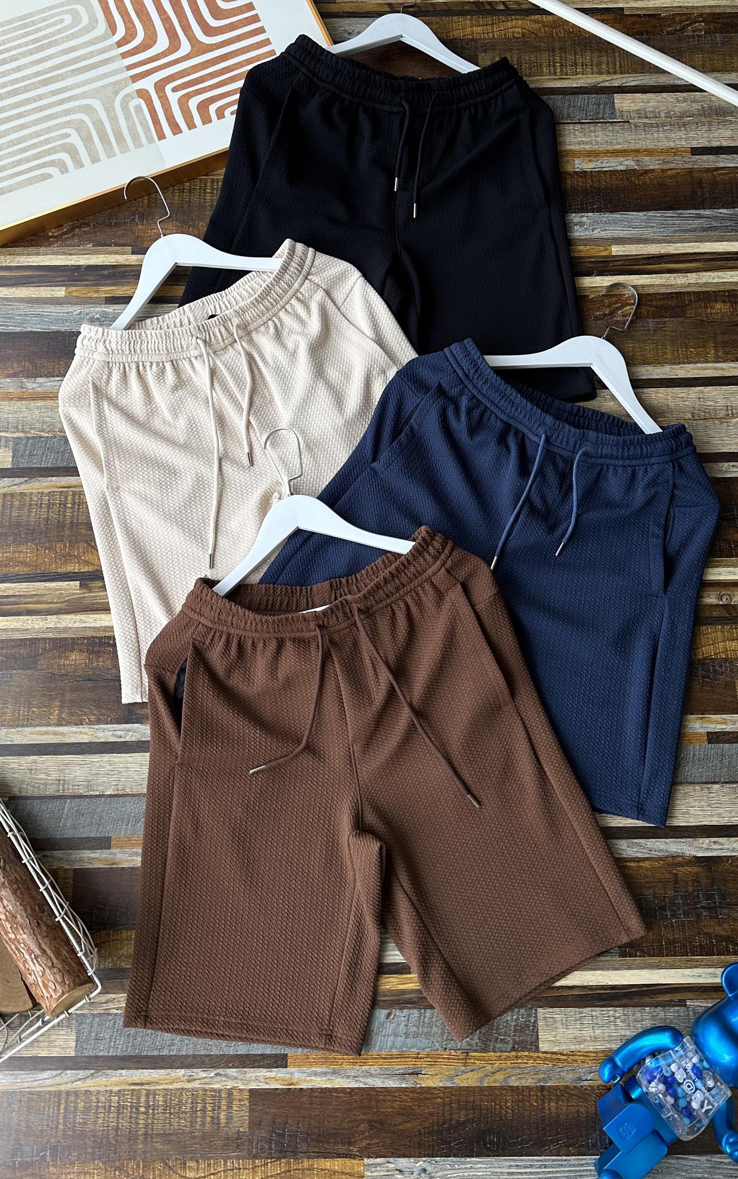 Lulu Men's Bottoms Lululemon Textured Men's 9" Men's Lulu Men's Bottoms yoga