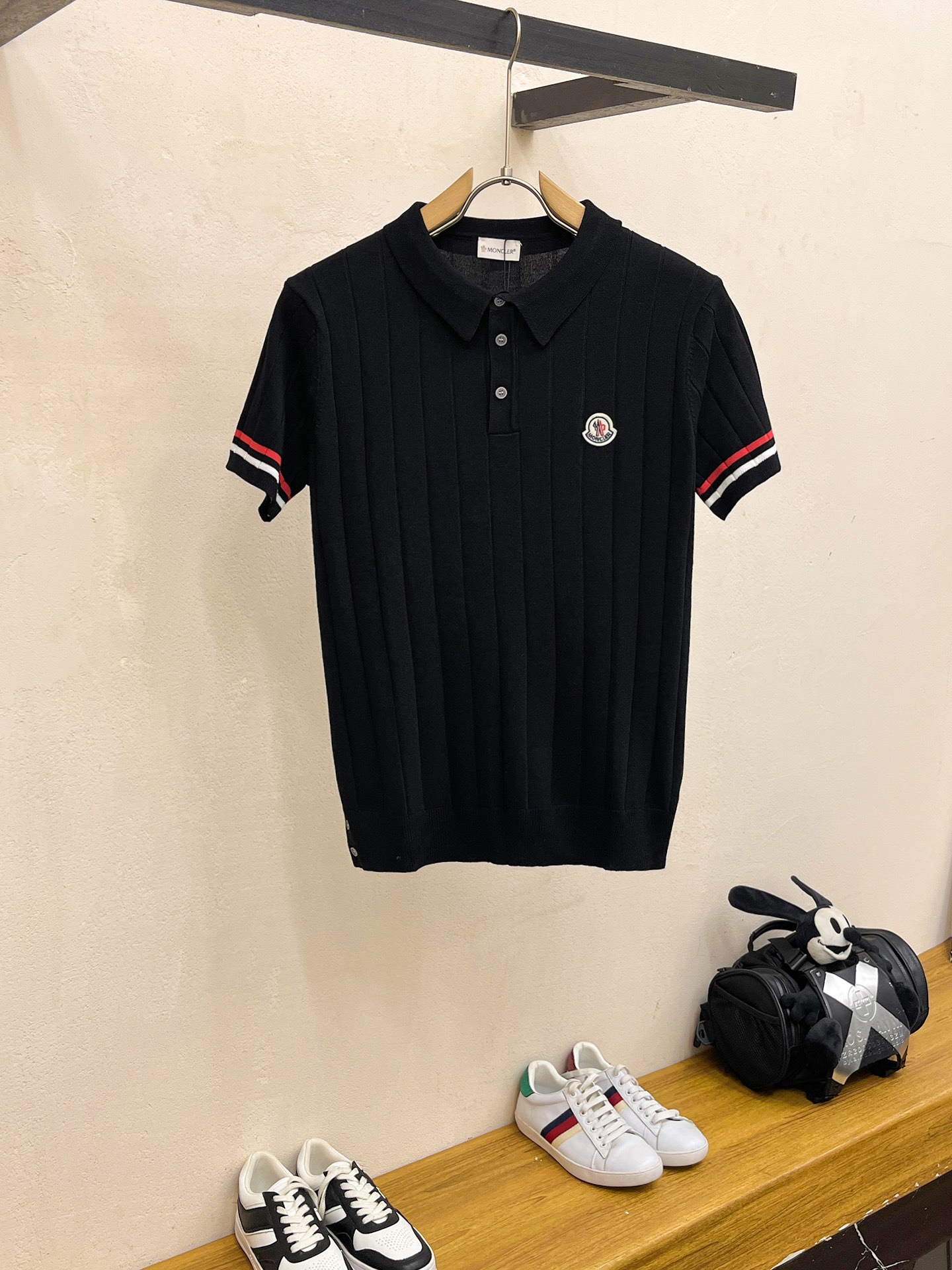 Moncler Clothing Knit Sweater Polo T-Shirt Men Cotton Knitted Knitting Fall/Winter Collection