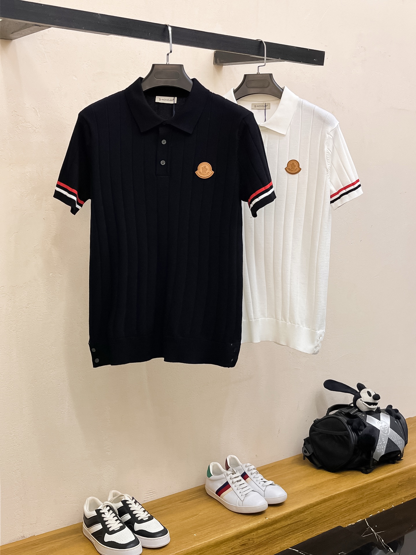 蒙口 2026春夏新品针织短袖，进口针织面料，手感柔软。顶级进口私货，设计潮流短袖针织衫，不失奢华 品质