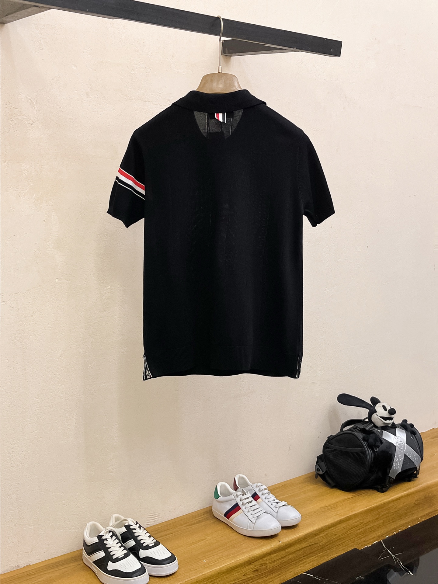 TB 2026春夏新品针织短袖，进口针织面料，手感柔软。顶级进口私货，设计潮流短袖针织衫，不失奢华 品质