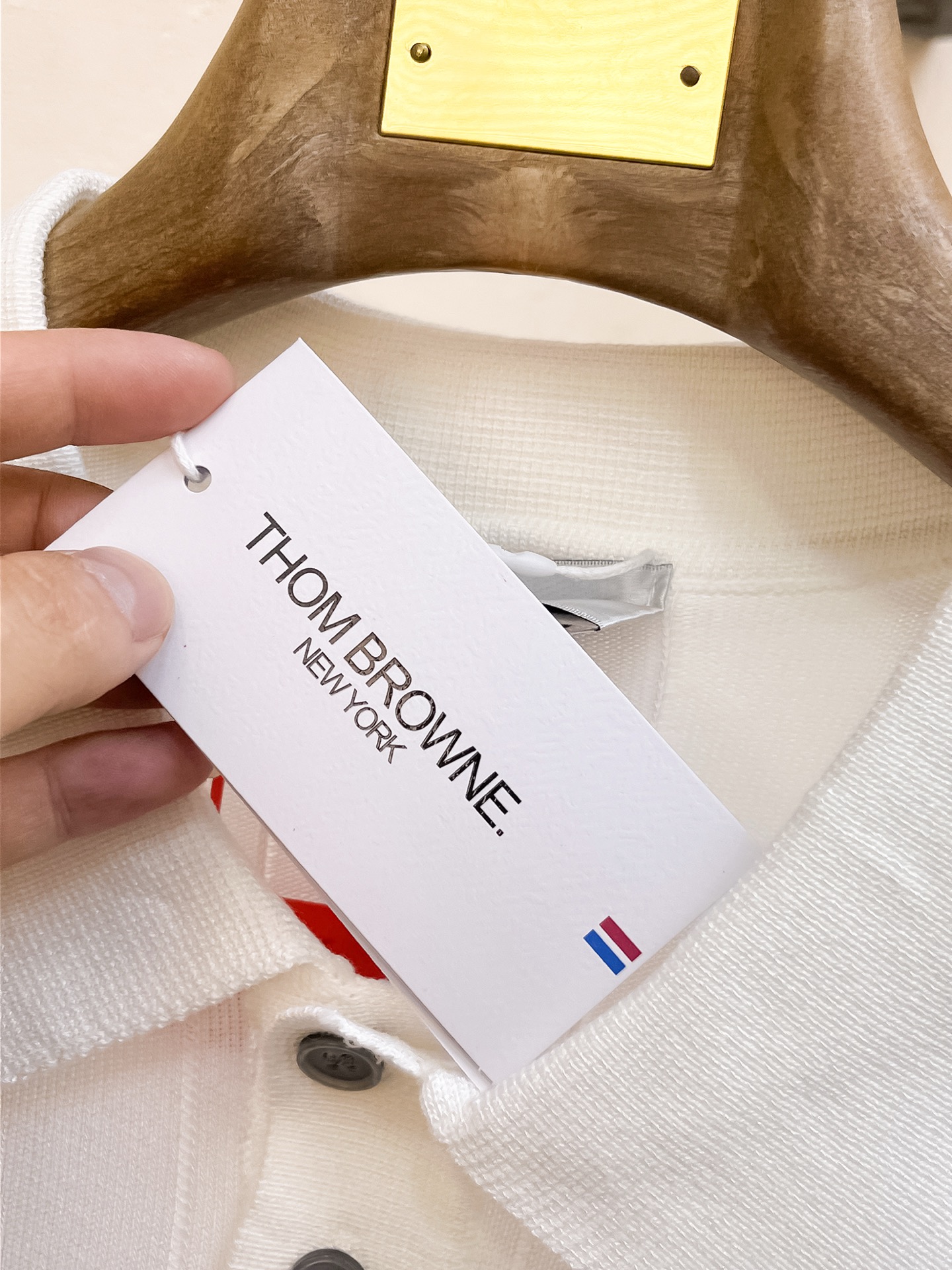 TB 2026春夏新品针织短袖，进口针织面料，手感柔软。顶级进口私货，设计潮流短袖针织衫，不失奢华 品质