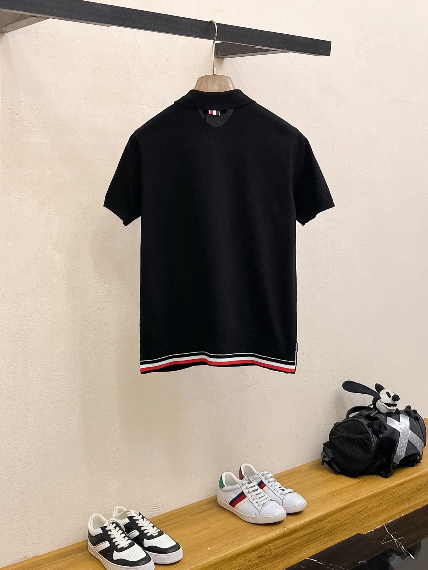 TB 2026春夏新品针织短袖，进口针织面料，手感柔软。顶级进口私货，设计潮流短袖针织衫，不失奢华 品质