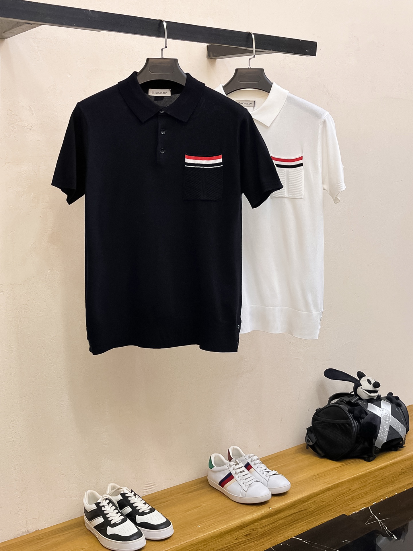 TB 2026春夏新品针织短袖，进口针织面料，手感柔软。顶级进口私货，设计潮流短袖针织衫，不失奢华 品质