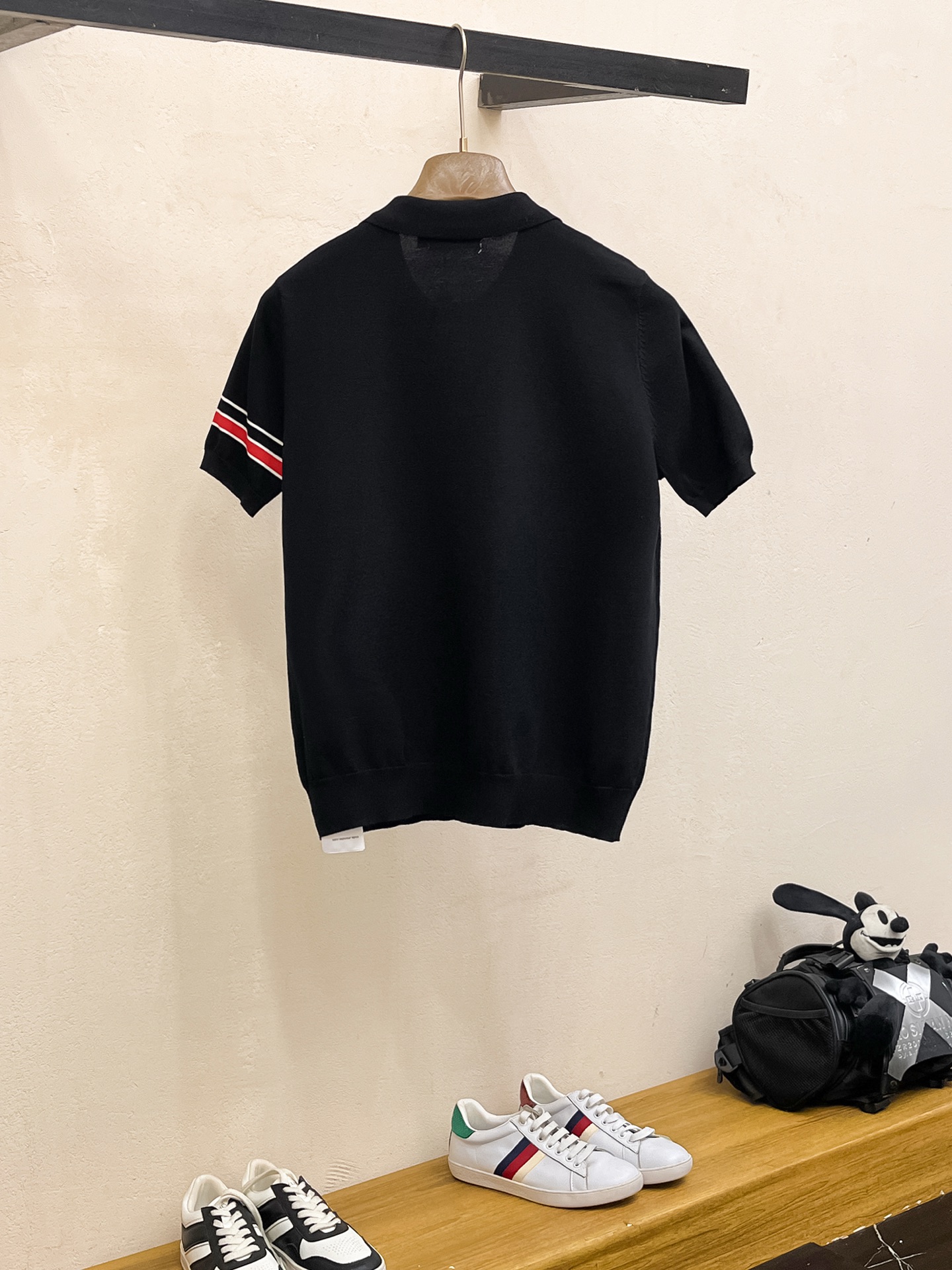 蒙口 2026春夏新品针织短袖，进口针织面料，手感柔软。顶级进口私货，设计潮流短袖针织衫，不失奢华 品质