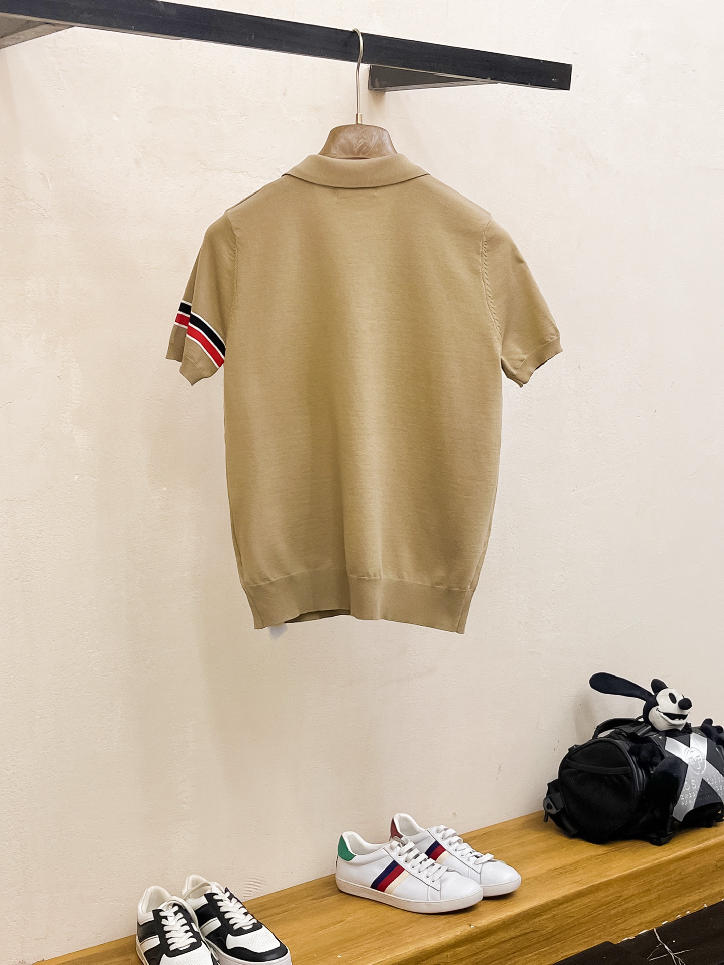 蒙口 2026春夏新品针织短袖，进口针织面料，手感柔软。顶级进口私货，设计潮流短袖针织衫，不失奢华 品质