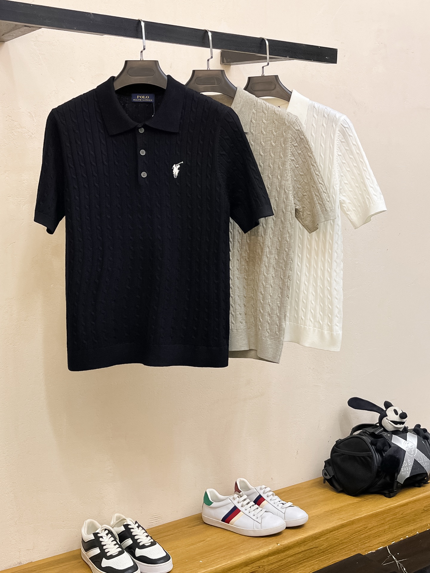 保罗POLO 2026春夏新品针织短袖，进口针织面料，手感柔软。顶级进口私货，设计潮流短袖针织衫，不失奢