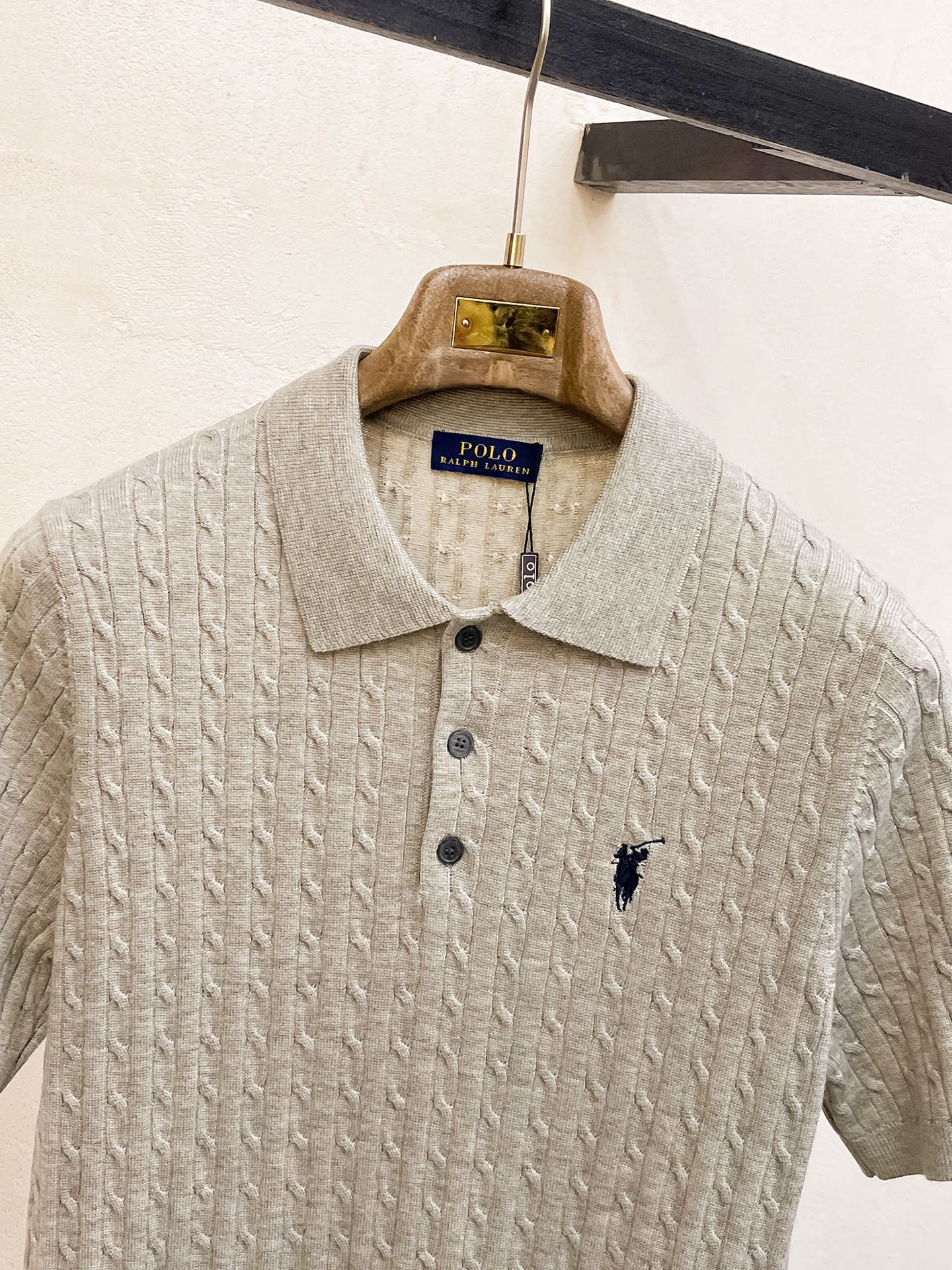 保罗POLO 2026春夏新品针织短袖，进口针织面料，手感柔软。顶级进口私货，设计潮流短袖针织衫，不失奢