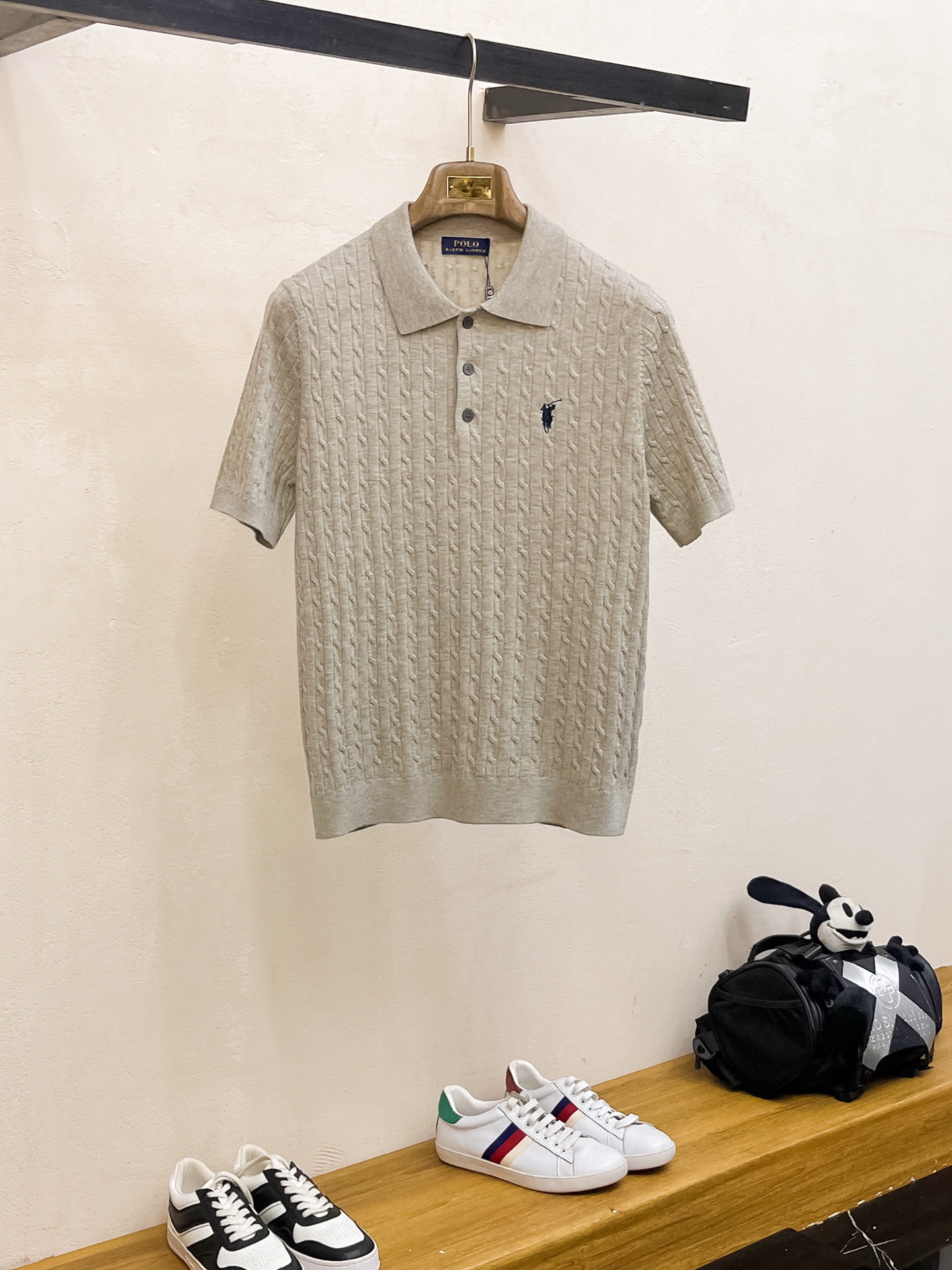 保罗POLO 2026春夏新品针织短袖，进口针织面料，手感柔软。顶级进口私货，设计潮流短袖针织衫，不失奢