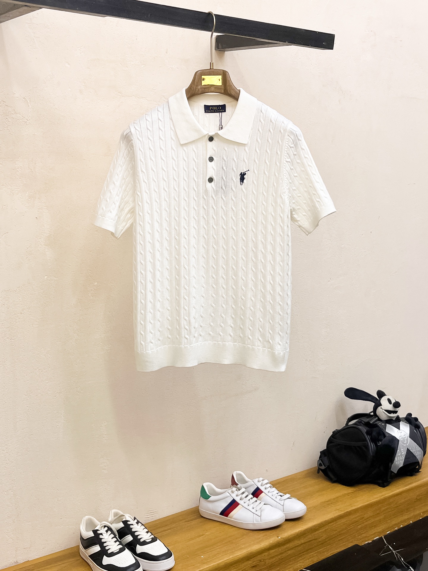 保罗POLO 2026春夏新品针织短袖，进口针织面料，手感柔软。顶级进口私货，设计潮流短袖针织衫，不失奢