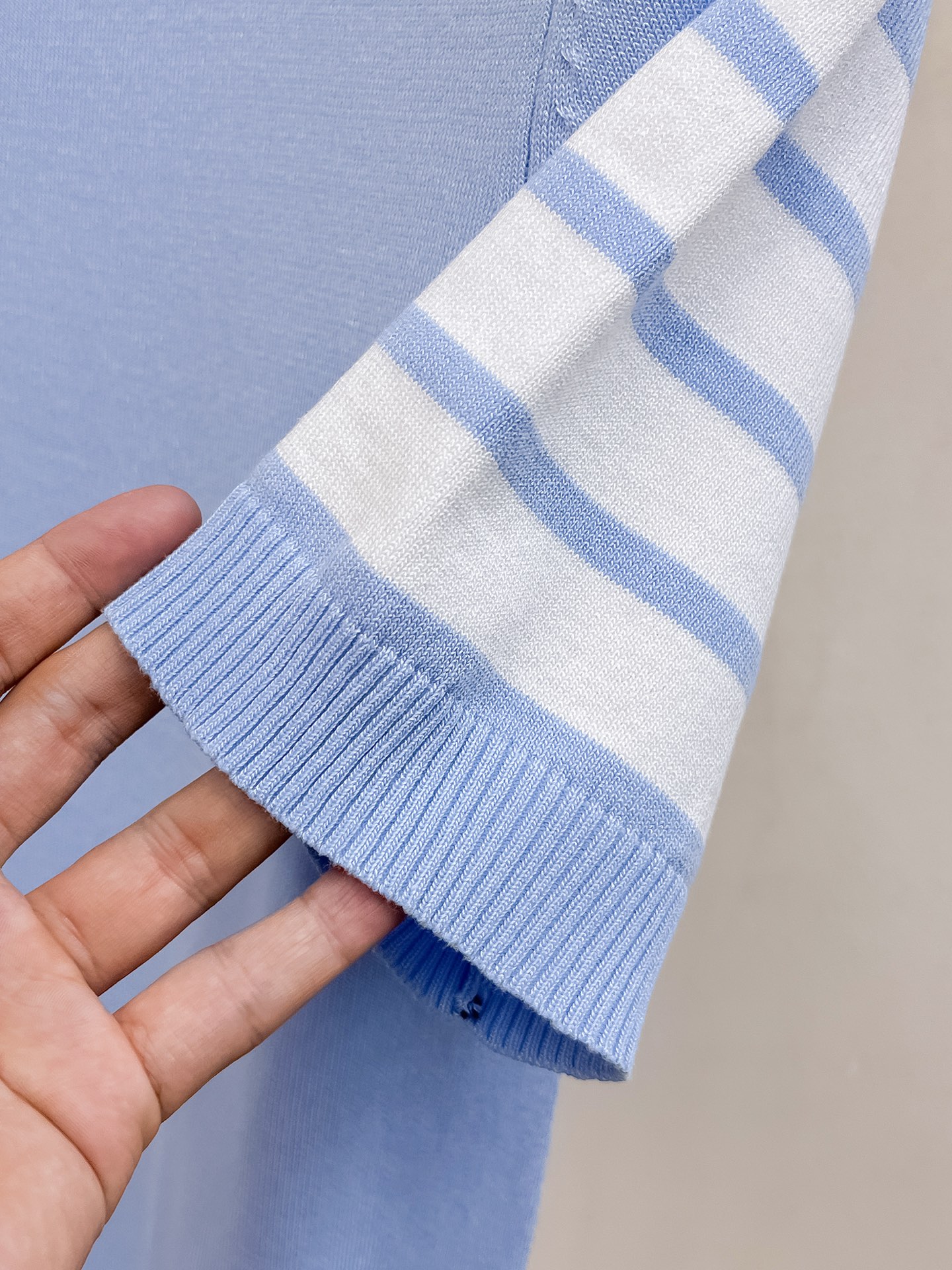 TB 2026春夏新品针织短袖，进口针织面料，手感柔软。顶级进口私货，设计潮流短袖针织衫，不失奢华 品质