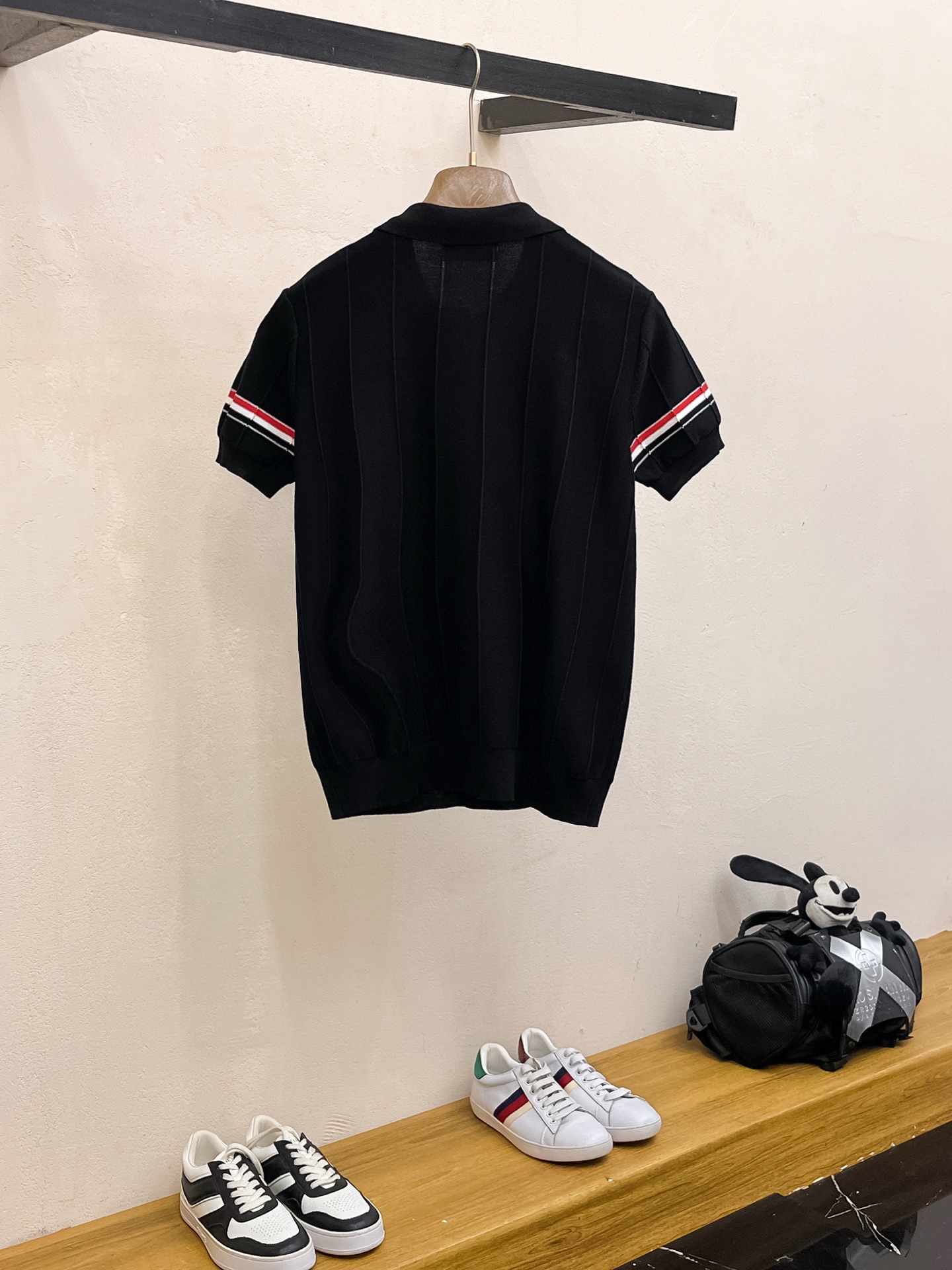 TB 2026春夏新品针织短袖，进口针织面料，手感柔软。顶级进口私货，设计潮流短袖针织衫，不失奢华 品质