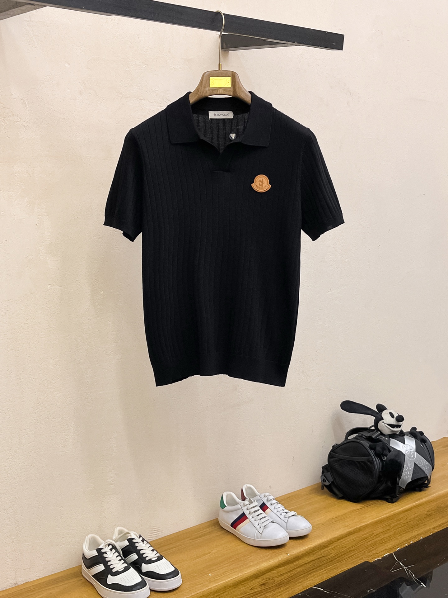 蒙口 2026春夏新品针织短袖，进口针织面料，手感柔软。顶级进口私货，设计潮流短袖针织衫，不失奢华 品质