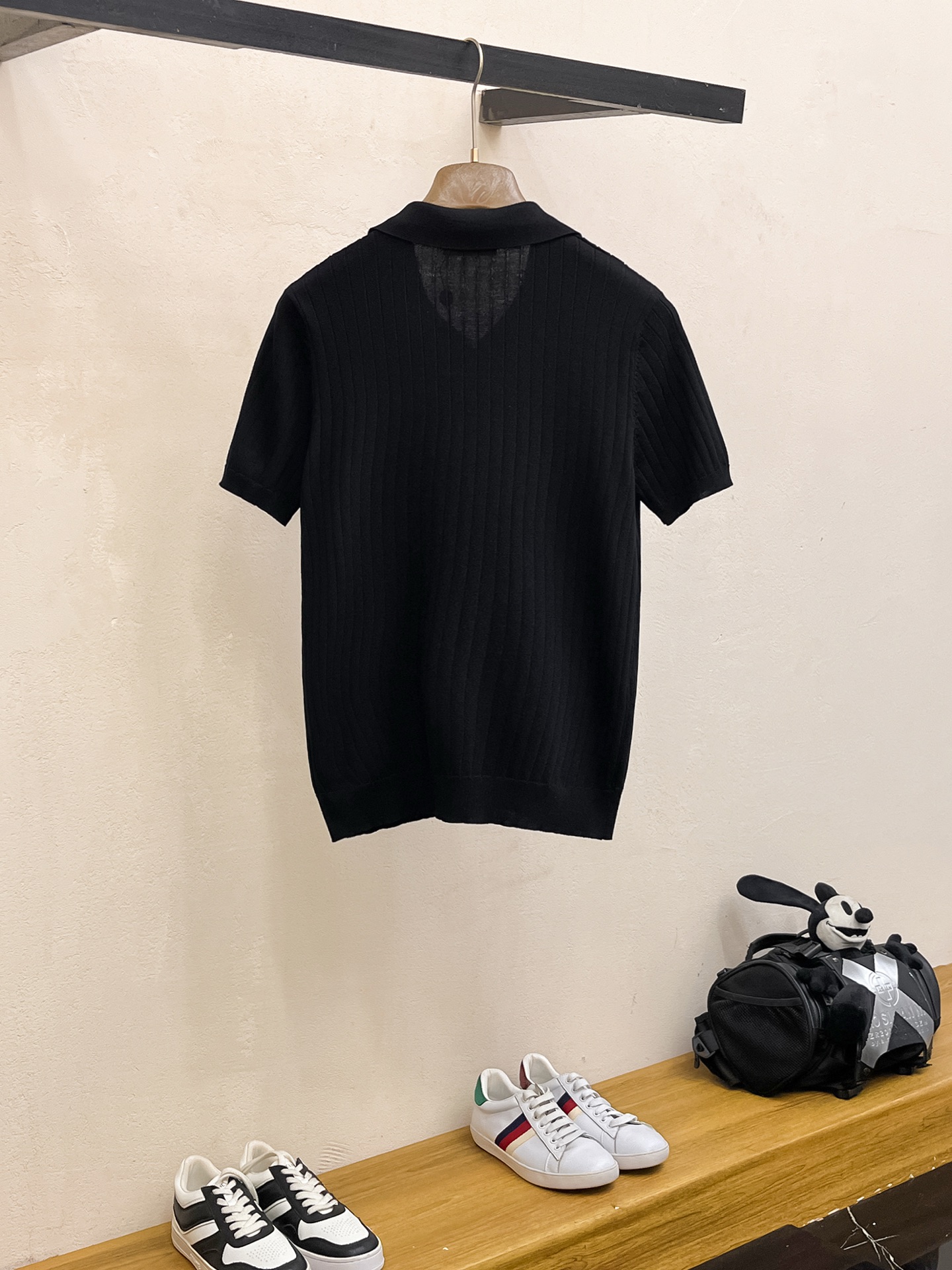 蒙口 2026春夏新品针织短袖，进口针织面料，手感柔软。顶级进口私货，设计潮流短袖针织衫，不失奢华 品质