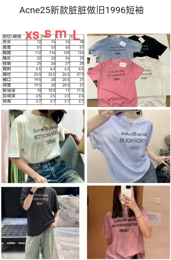 Acne 1996 Collection: 25 Stylish Dirty Short Sleeves for Summer Fashion Essentials - 图片 9