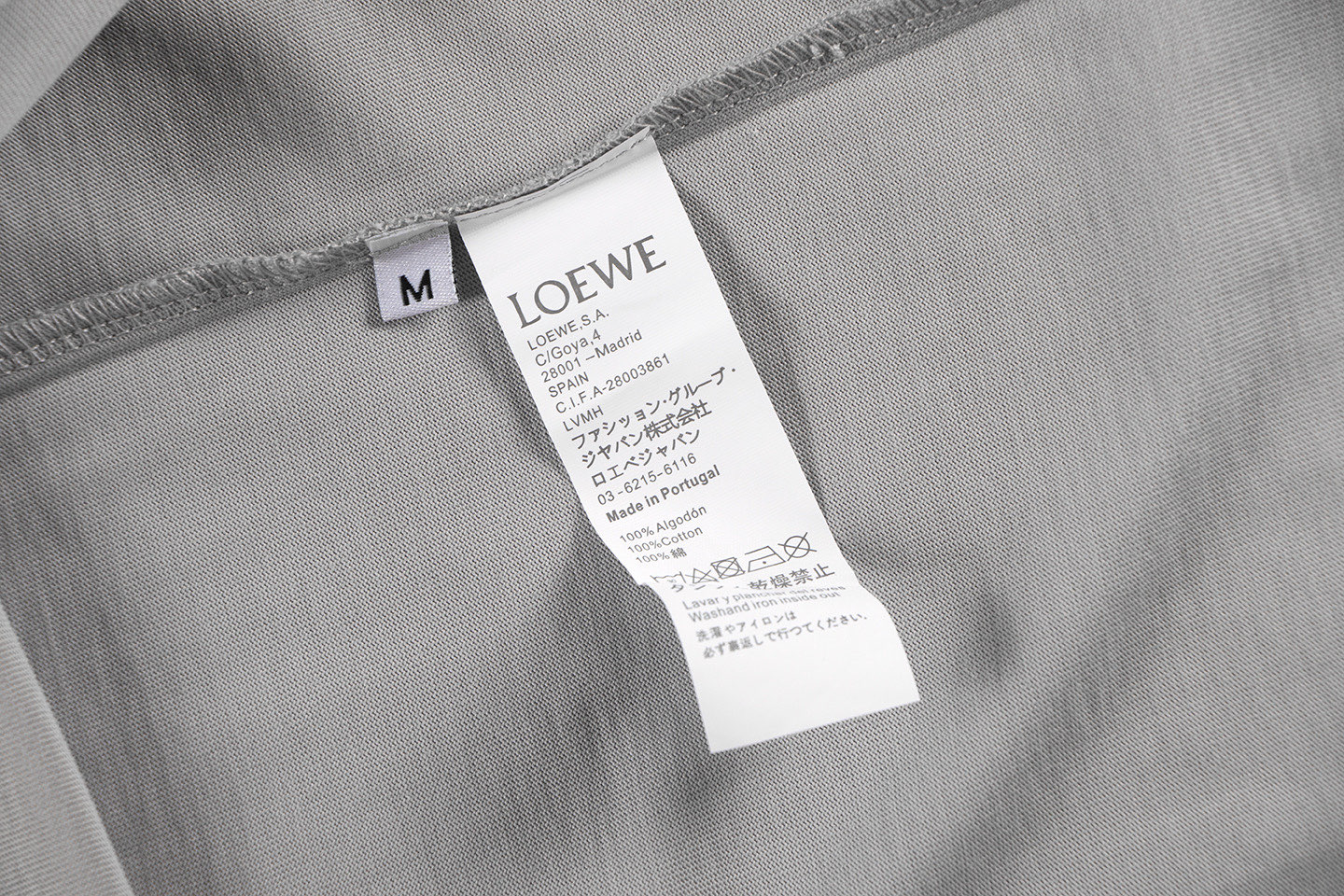 Stylish Loewe Embroidered Short Sleeves in Cotton-Cream Fabric, Various Colors, Positive Reviews - 图片 6