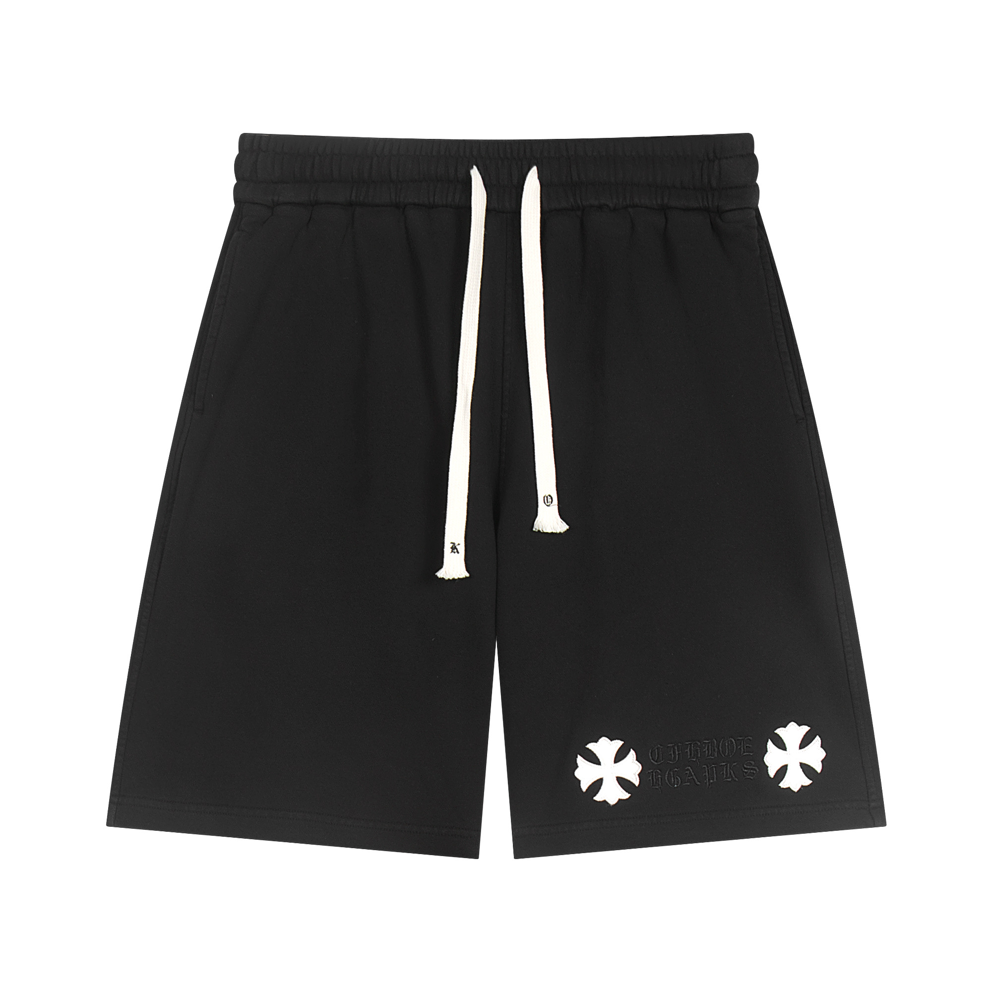 High-End Crocson CH 2025 Shorts: Zenium, Black, Almond, Sizes M-XXL, 420g Shellfish - 图片 1