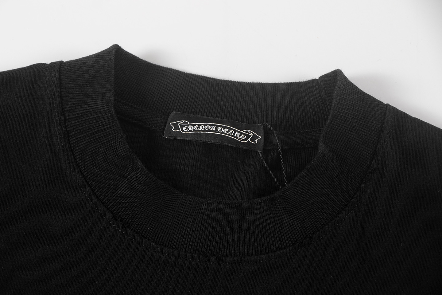 Chrome Hearts 𝗖𝗛/克罗 2026年春季新款 美式洗水贴布刺绣情侣短袖