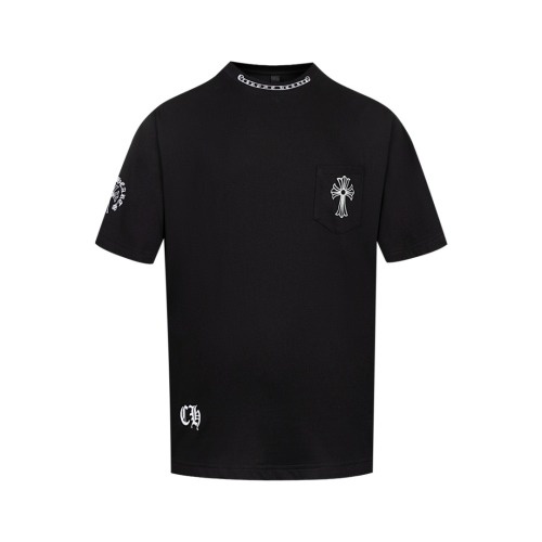 טי שירט שרוול קצר Chrome Hearts במהדורה מוגבלת מיאמי - יוקרה ונוחות 1 טי שירט שרוול קצר Chrome Hearts במהדורה מוגבלת מיאמי – יוקרה ונוחות