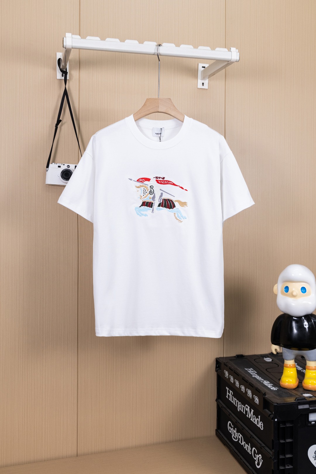 Burberry BURBERRY 巴宝莉 高品质320克圆领短袖T恤