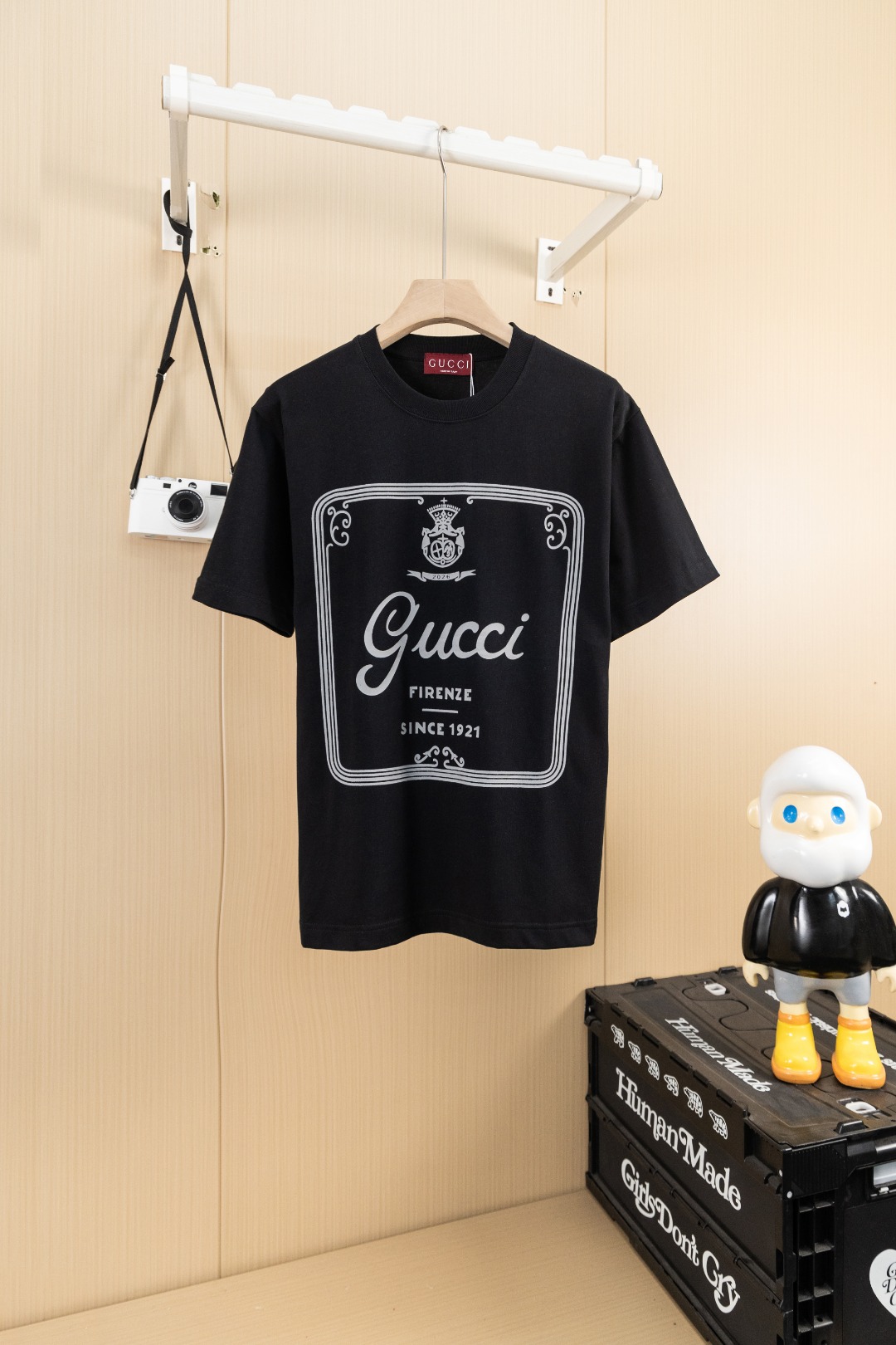 Gucci GUCCI 古驰 高品质260克圆领短袖T恤