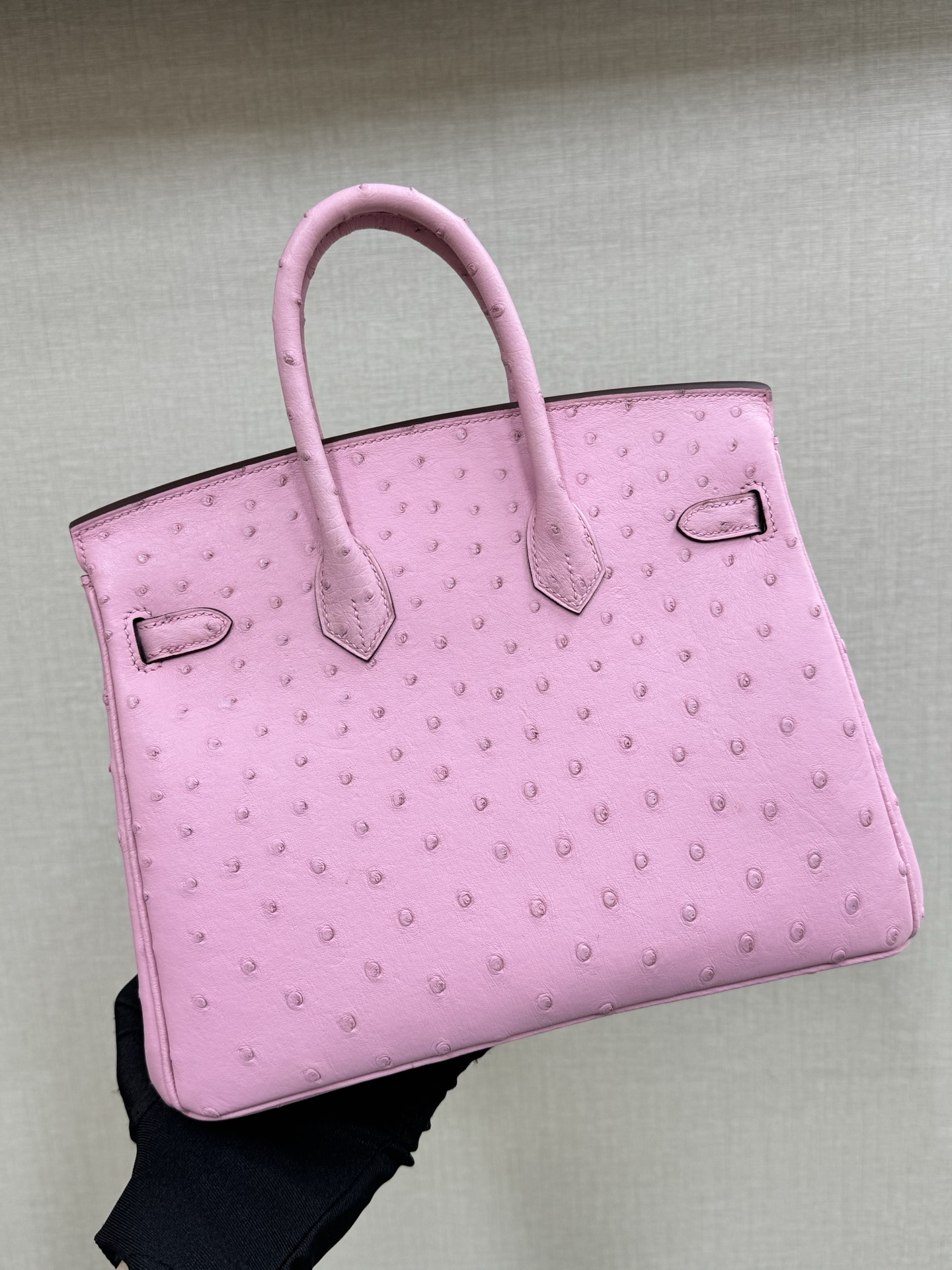 Hermes Birkin 25 Pink ostrich 25 handbag everyday